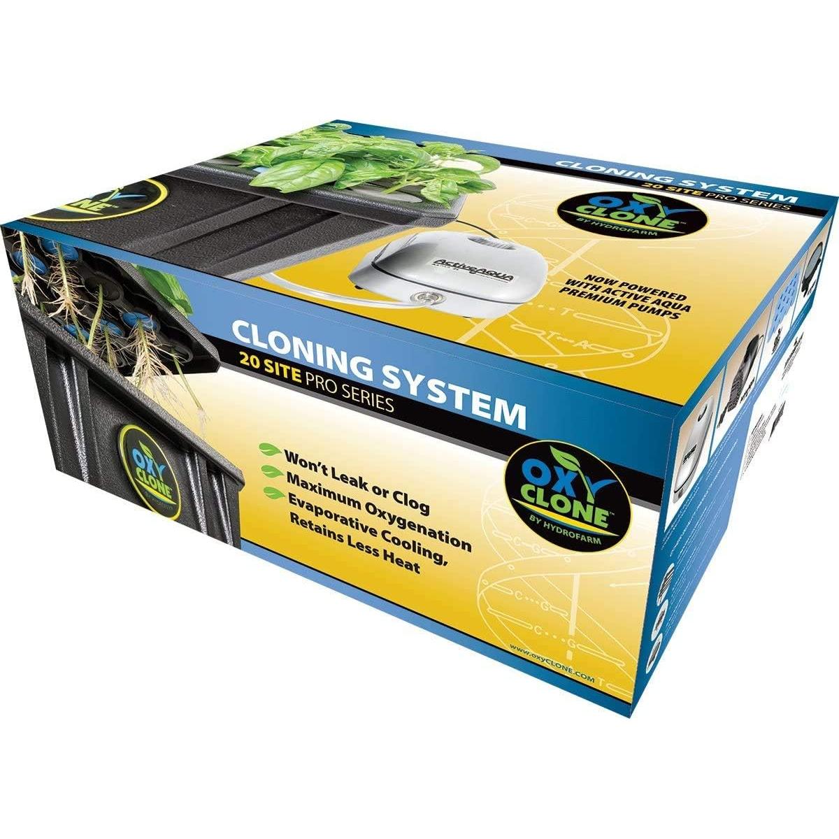 Sistema de Clonación Hydrofarm OX20SYS 20 Sitios Hidropónico