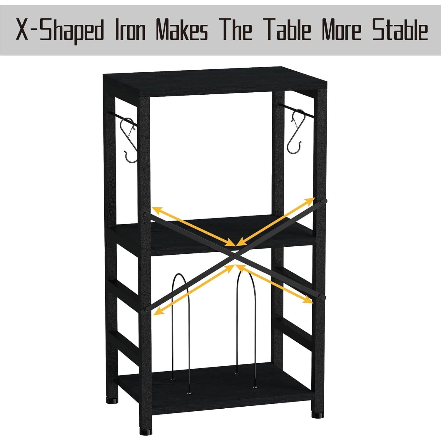 Mesa Lateral YAKANJ con Luz LED y Almacenamiento de Vinilos