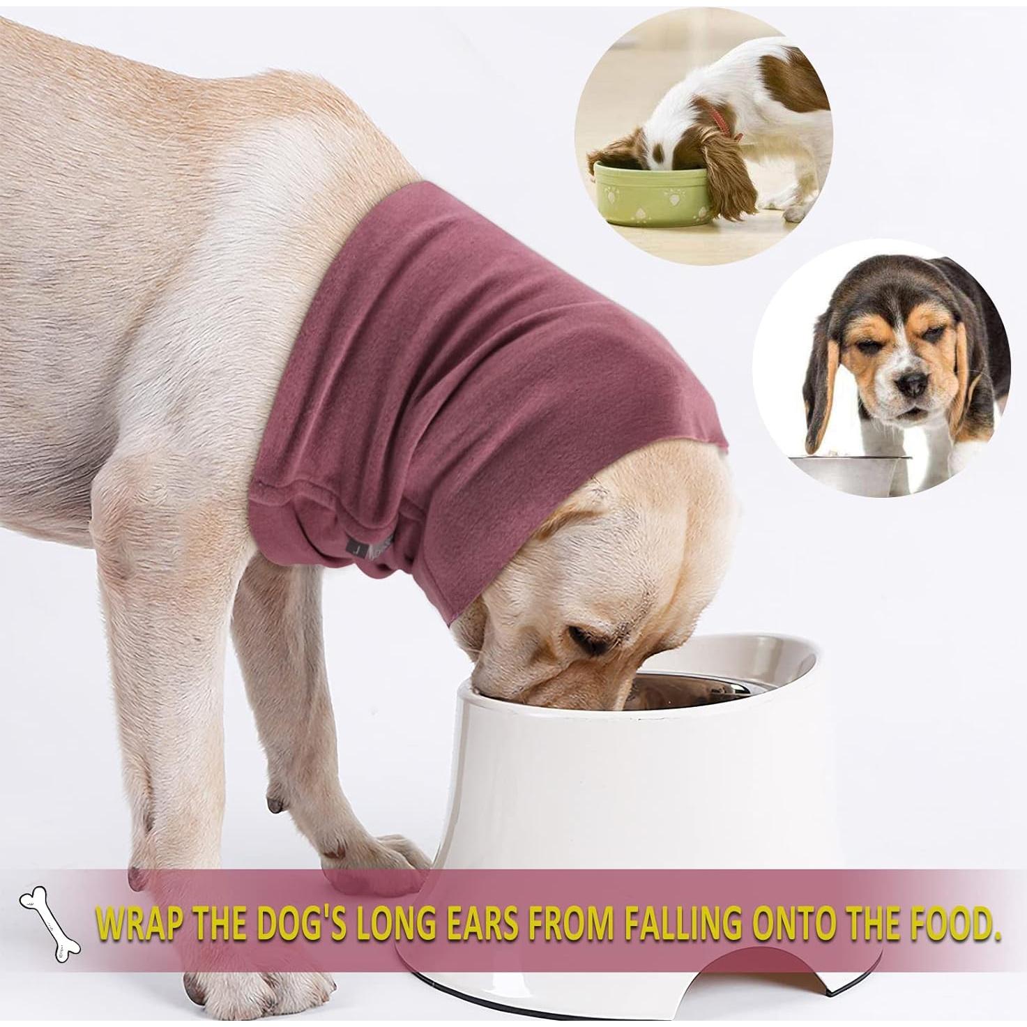 Cubierta de Orejas para Perros FKYzixeh - Alivio de Ansiedad Pequeño