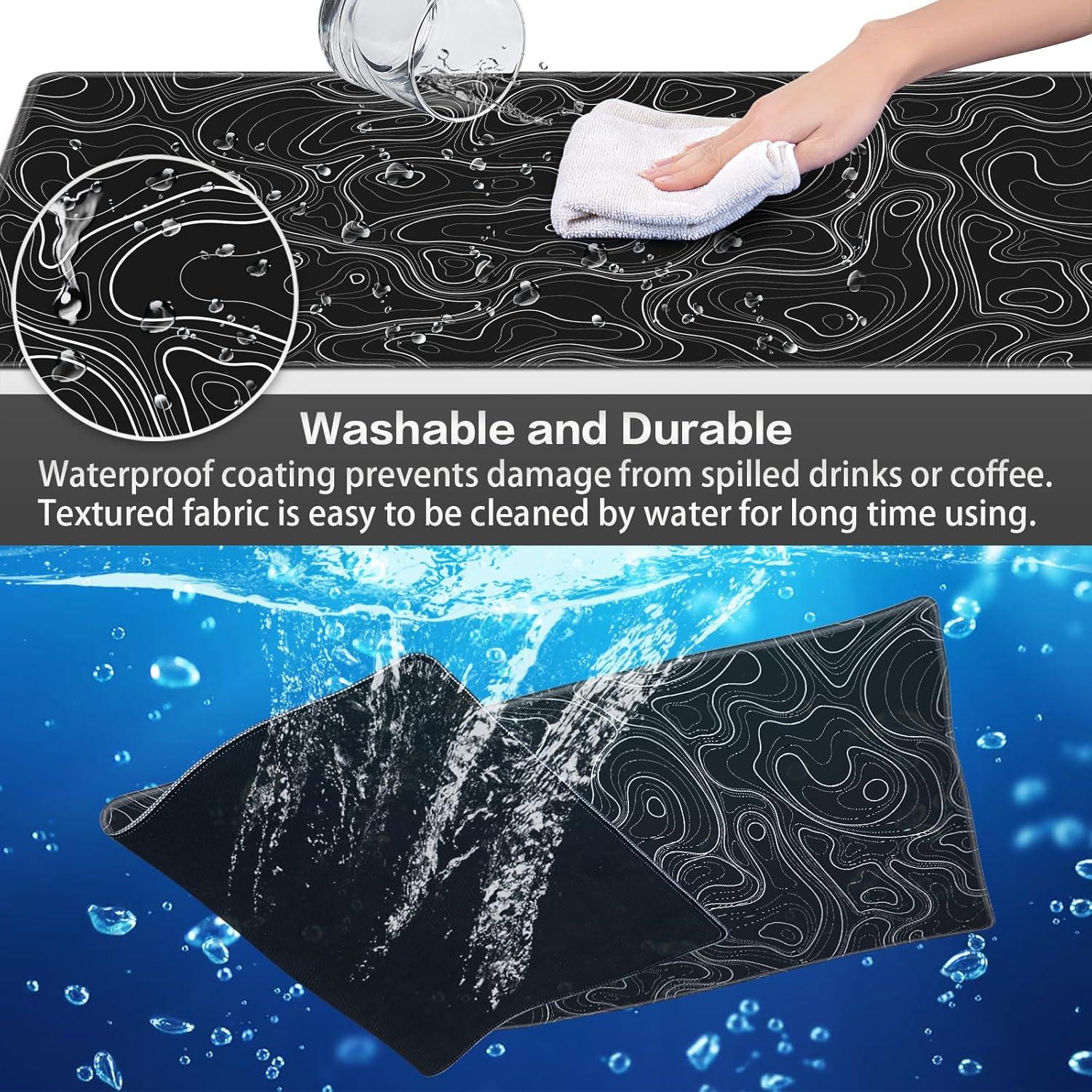 Alfombrilla de Ratón Canjoy Topográfica 80x30 cm para Juegos