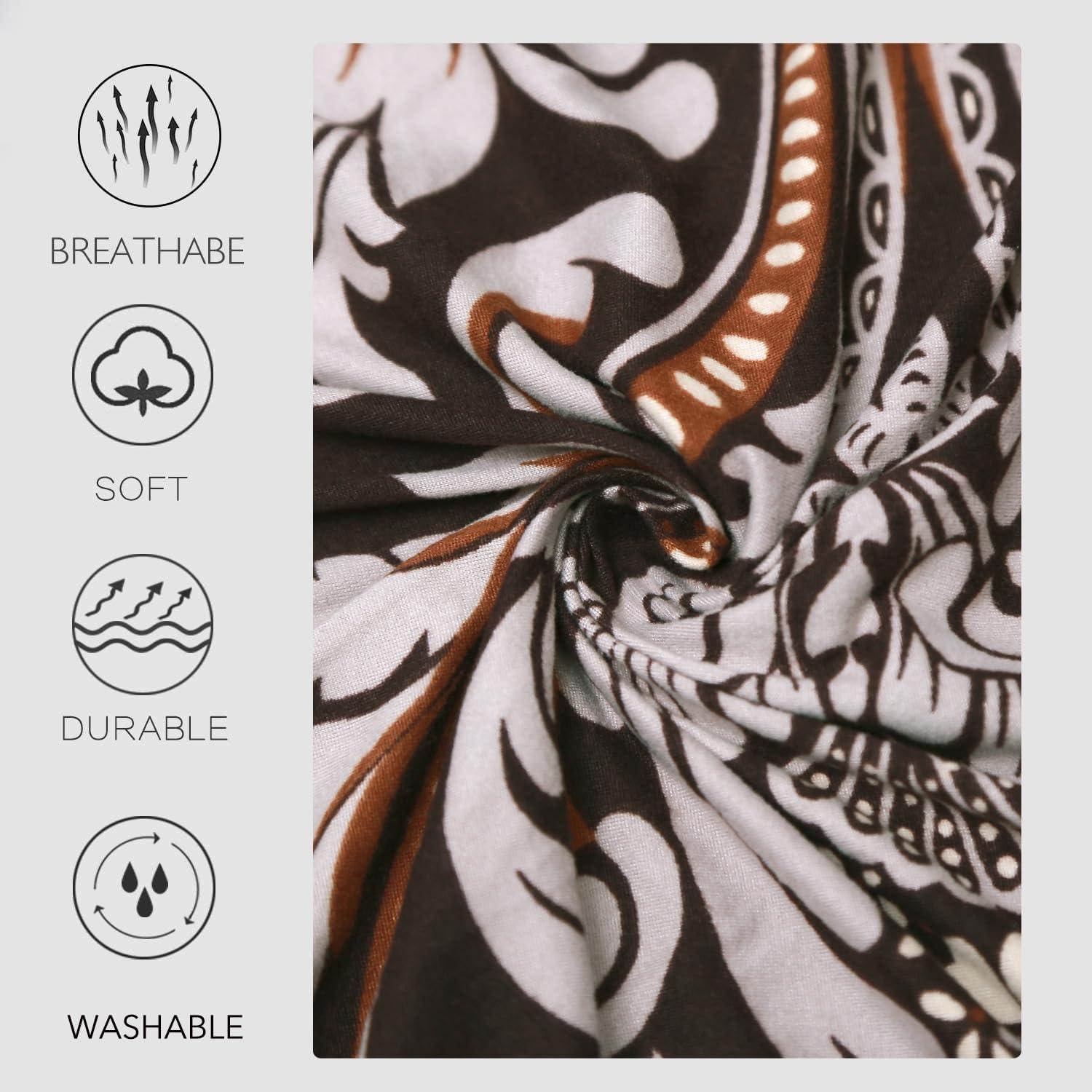 Funda de Silla Deisy Dee Moderna 1.6 oz Algodón Antideslizante