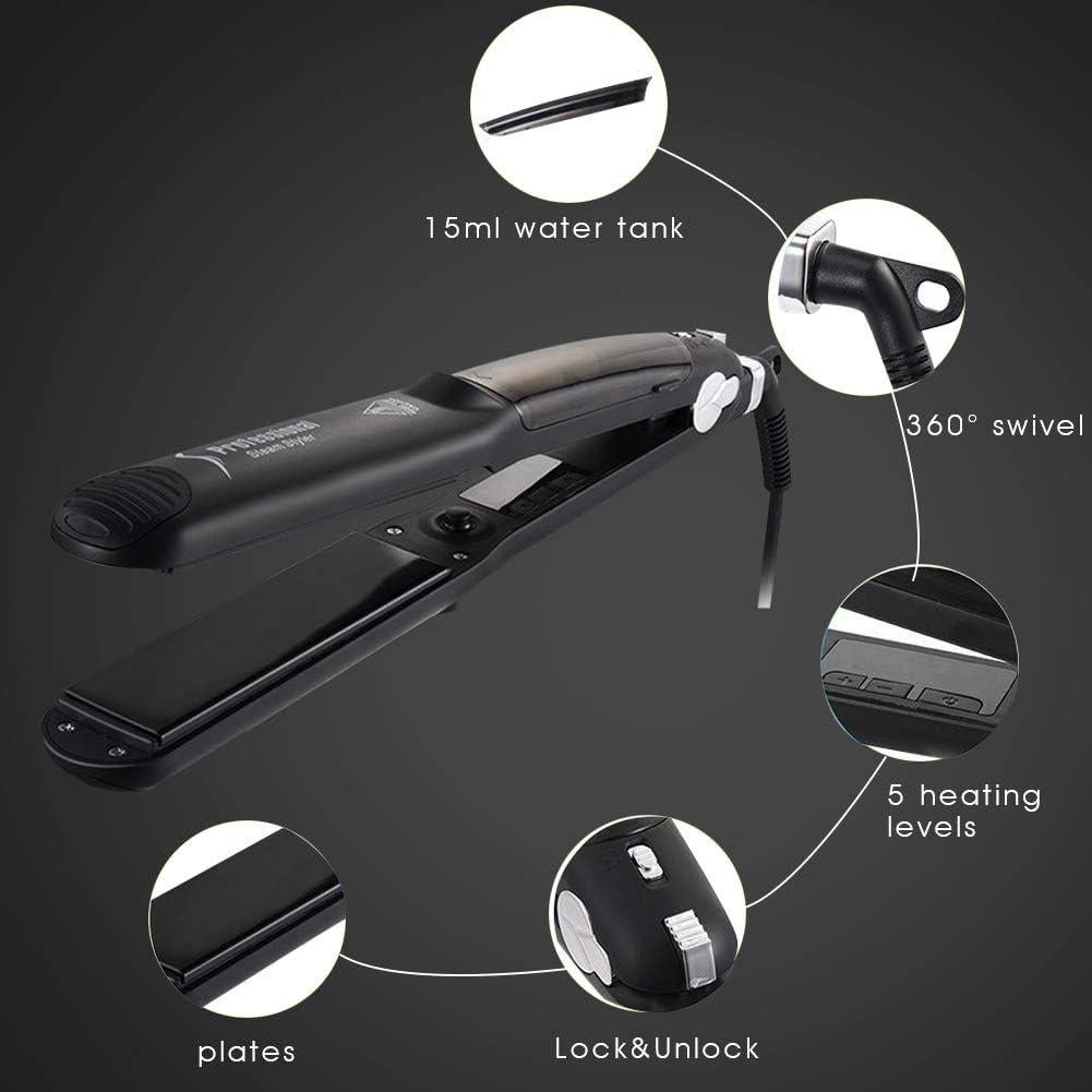 Plancha de Vapor DORISILK S088 Cerámica 2 en 1 Ajustable