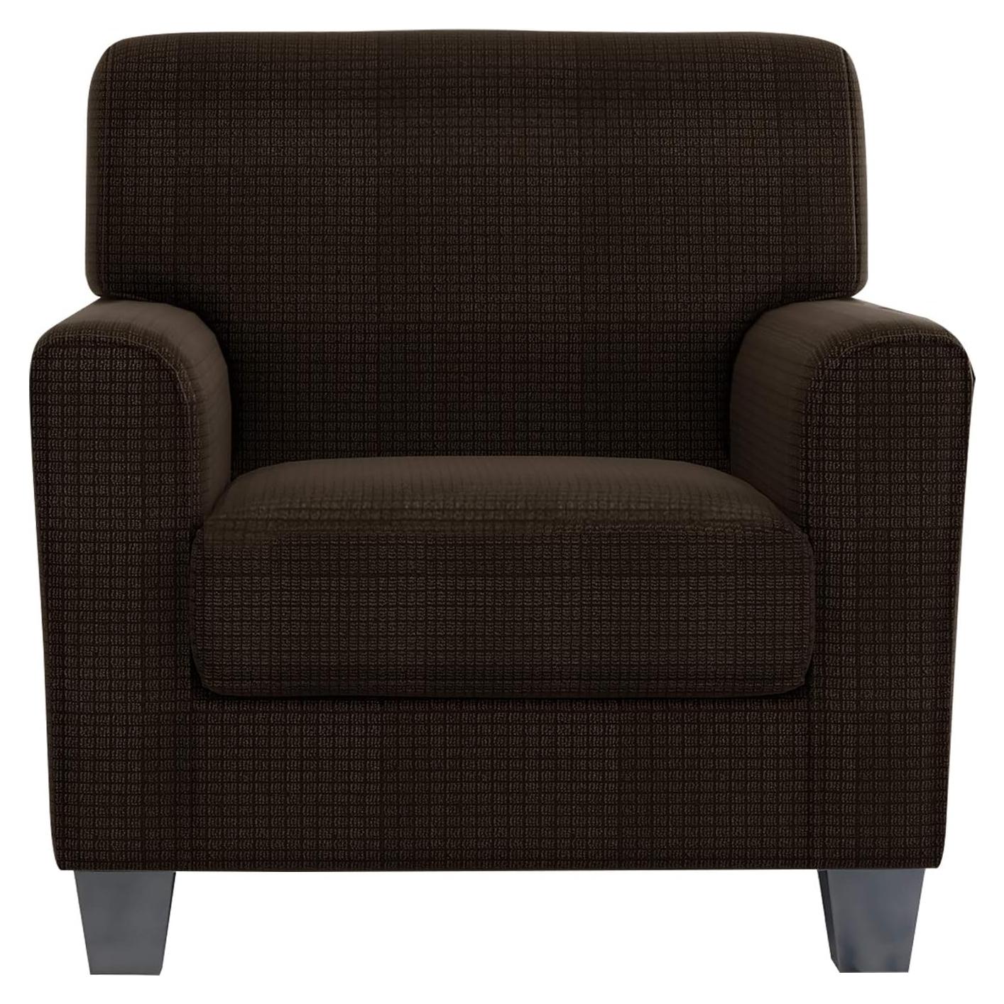 Funda de Silla ZNSAYOTX 2 Piezas Antideslizante Café