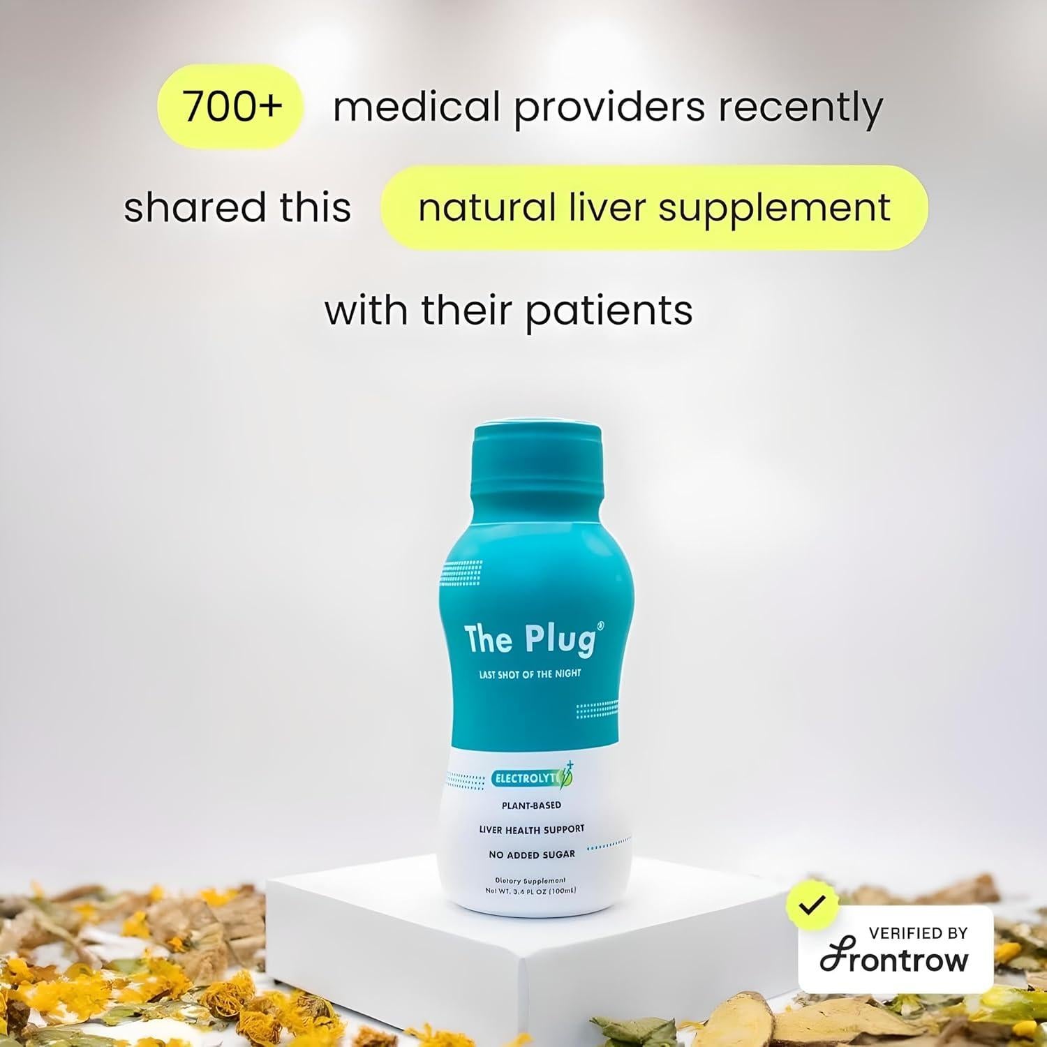 Bebida Detox The Plug 100 ml x 2 - Soporte Hepático Natural