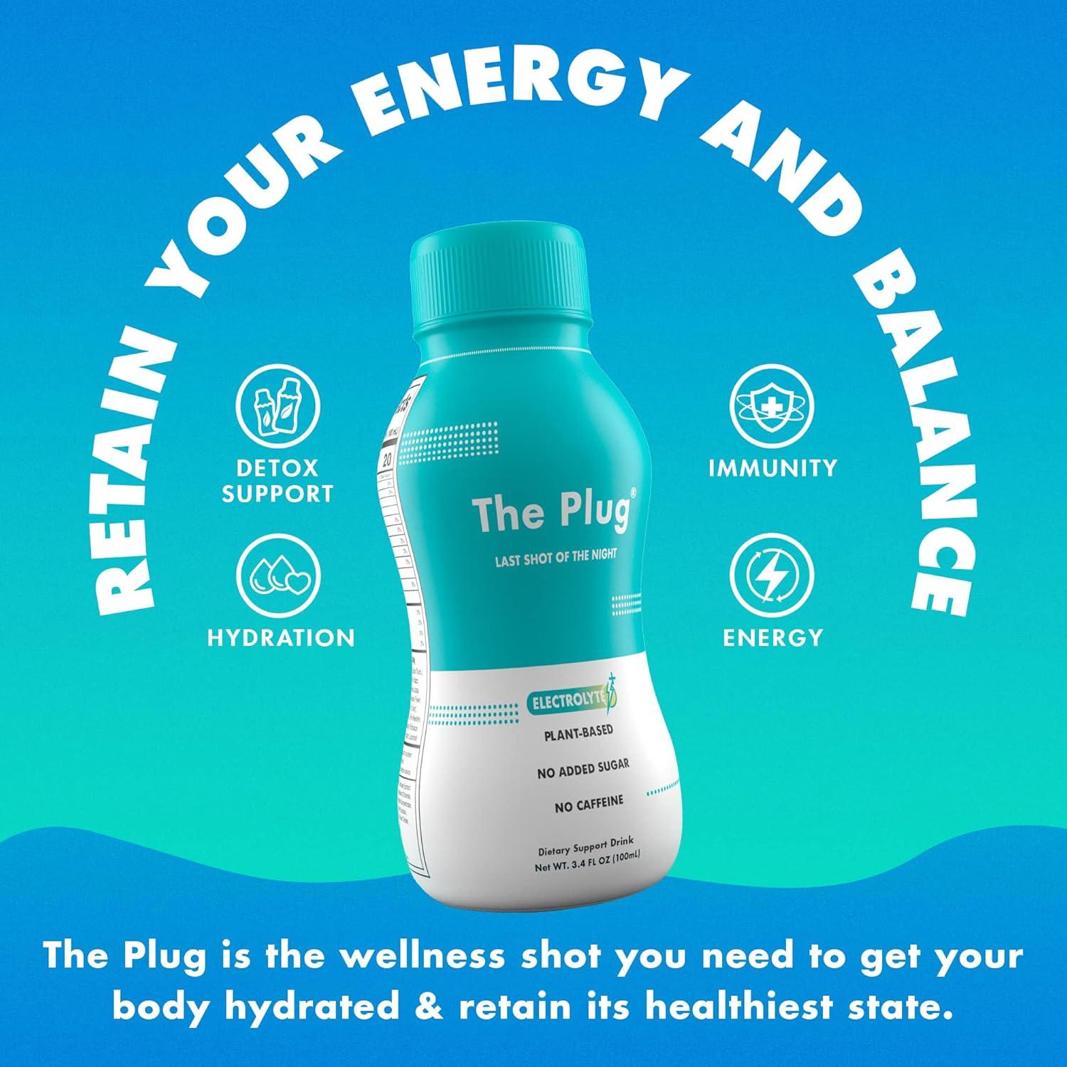 Bebida Detox The Plug 100 ml x 2 - Soporte Hepático Natural