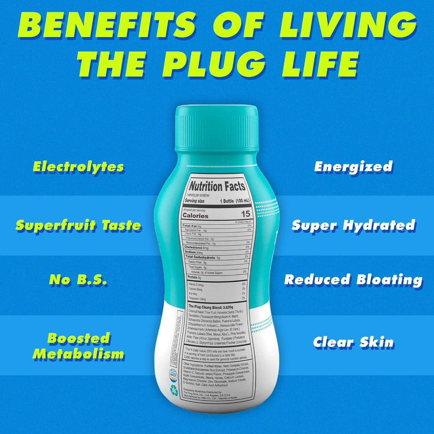 Bebida Detox The Plug 100 ml x 2 - Soporte Hepático Natural