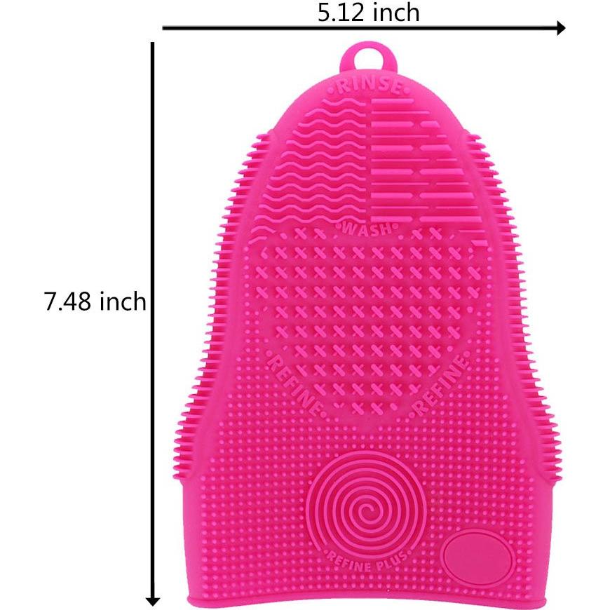 Guante de Limpieza de Brochas de Maquillaje ScivoKaval Negro