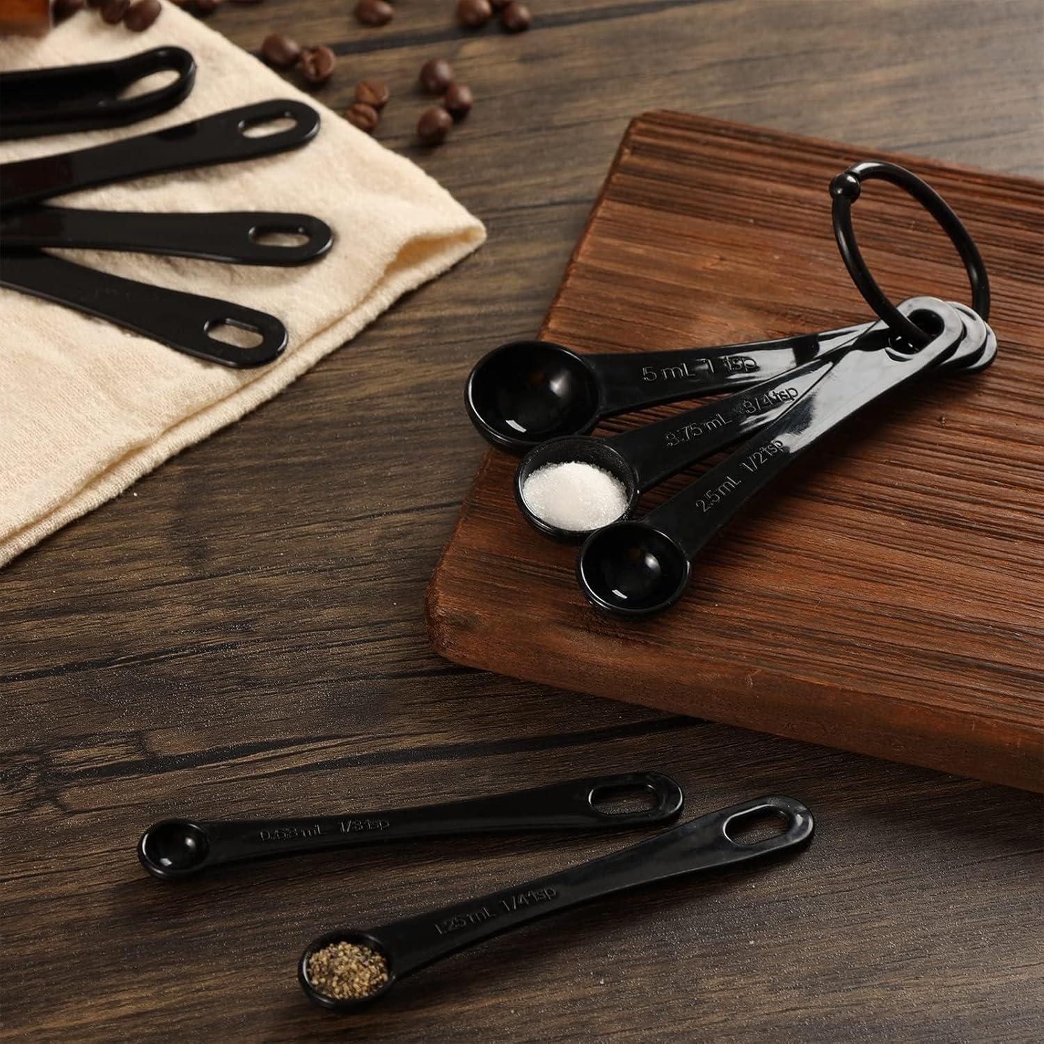 Juego de Cucharas Medidoras de Plástico DOTINGHUX 12 Piezas