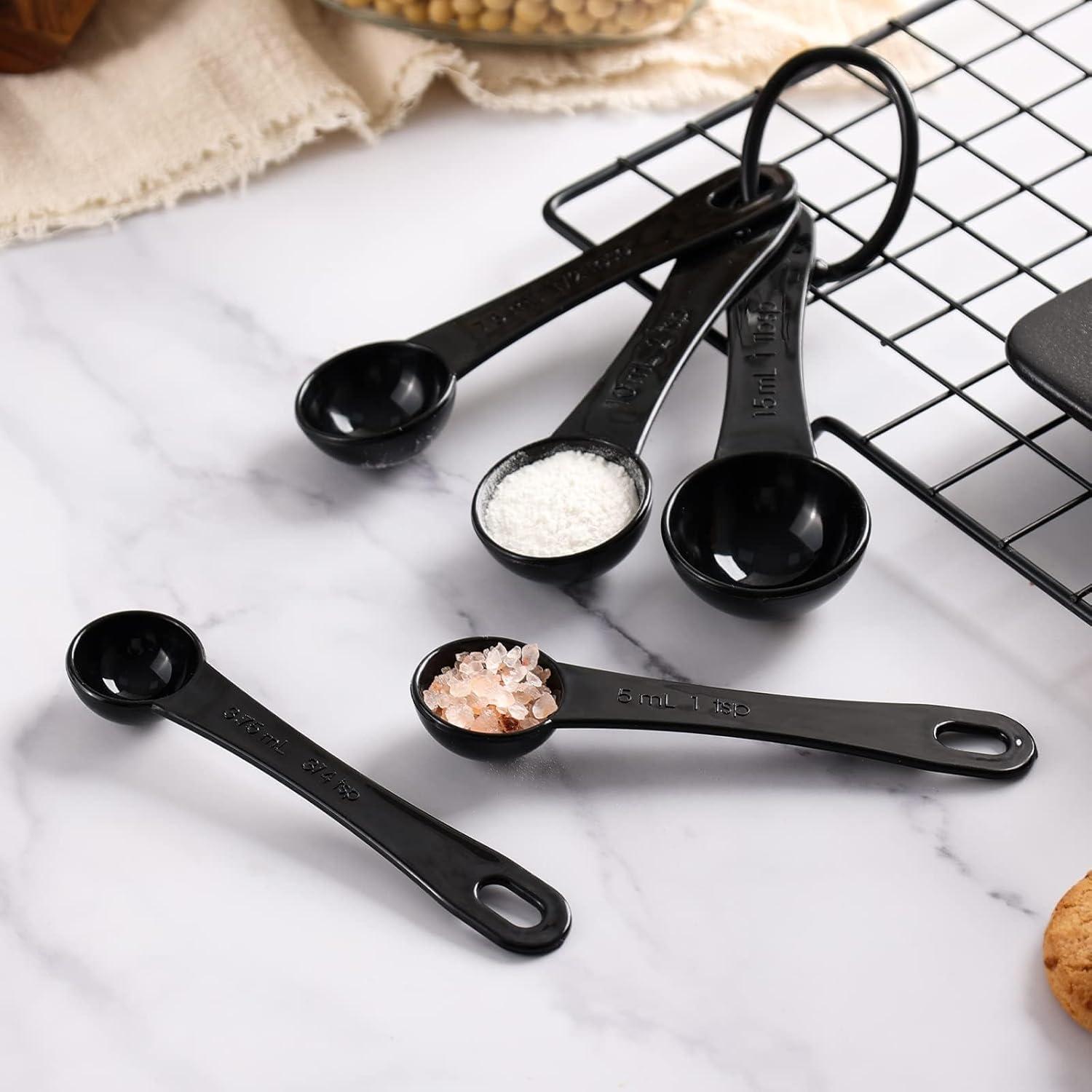 Juego de Cucharas Medidoras de Plástico DOTINGHUX 12 Piezas