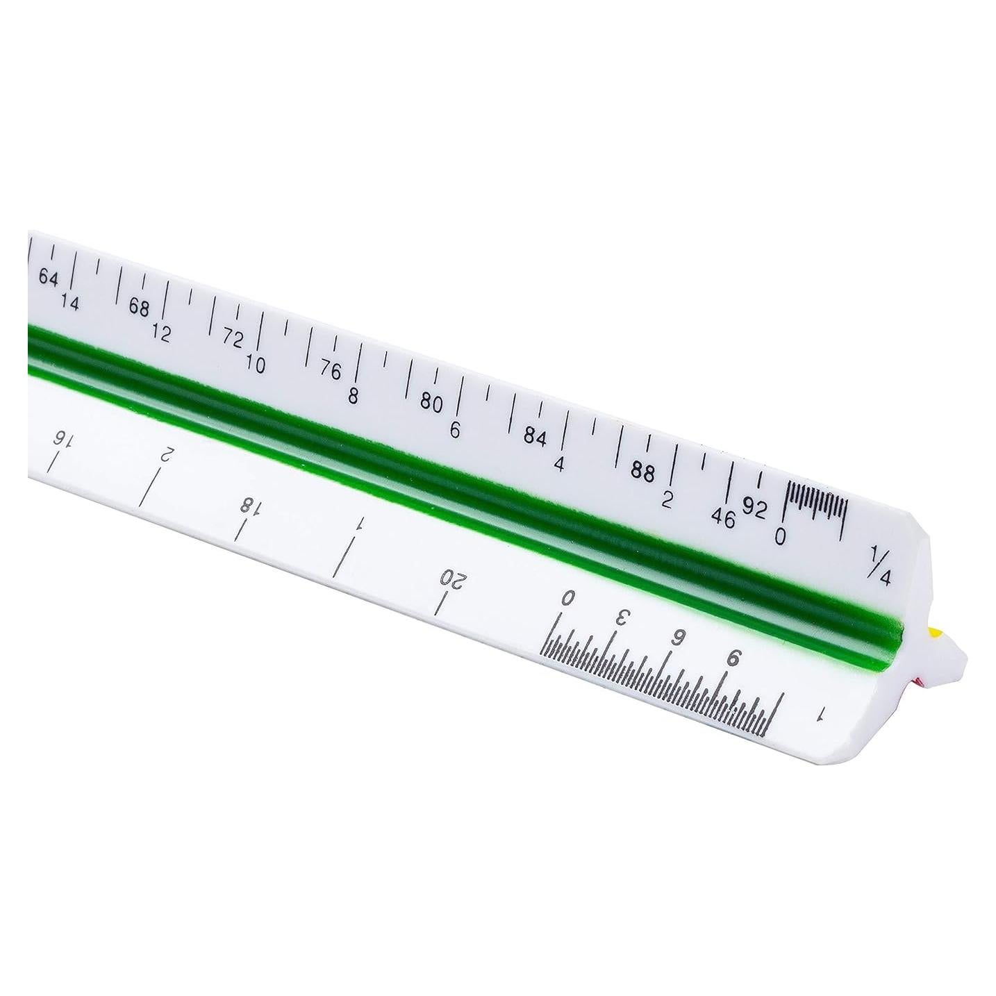 Regla Triangular Arquitectónica Mr. Pen 30.48 cm Plástico