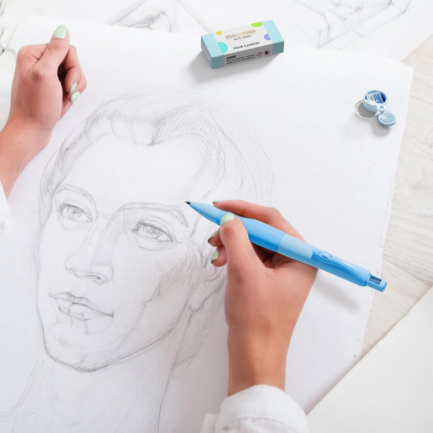 Lápiz Mecánico Four Candies 2.0MM Ergonomía y Recargas