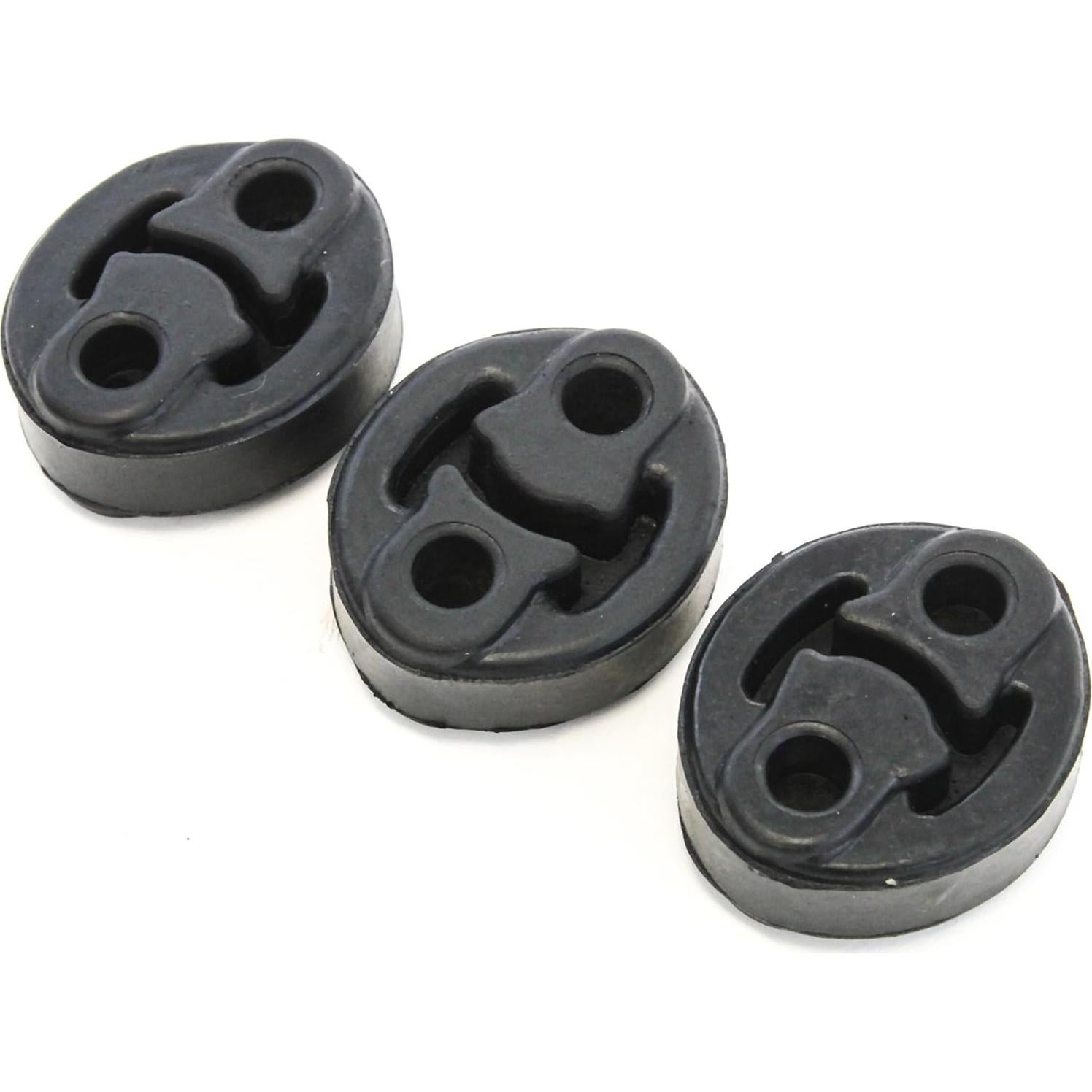 Aisladores de Escape Red Hound Auto 3 Piezas - Compatible Chevrolet, Ford, Honda, Toyota