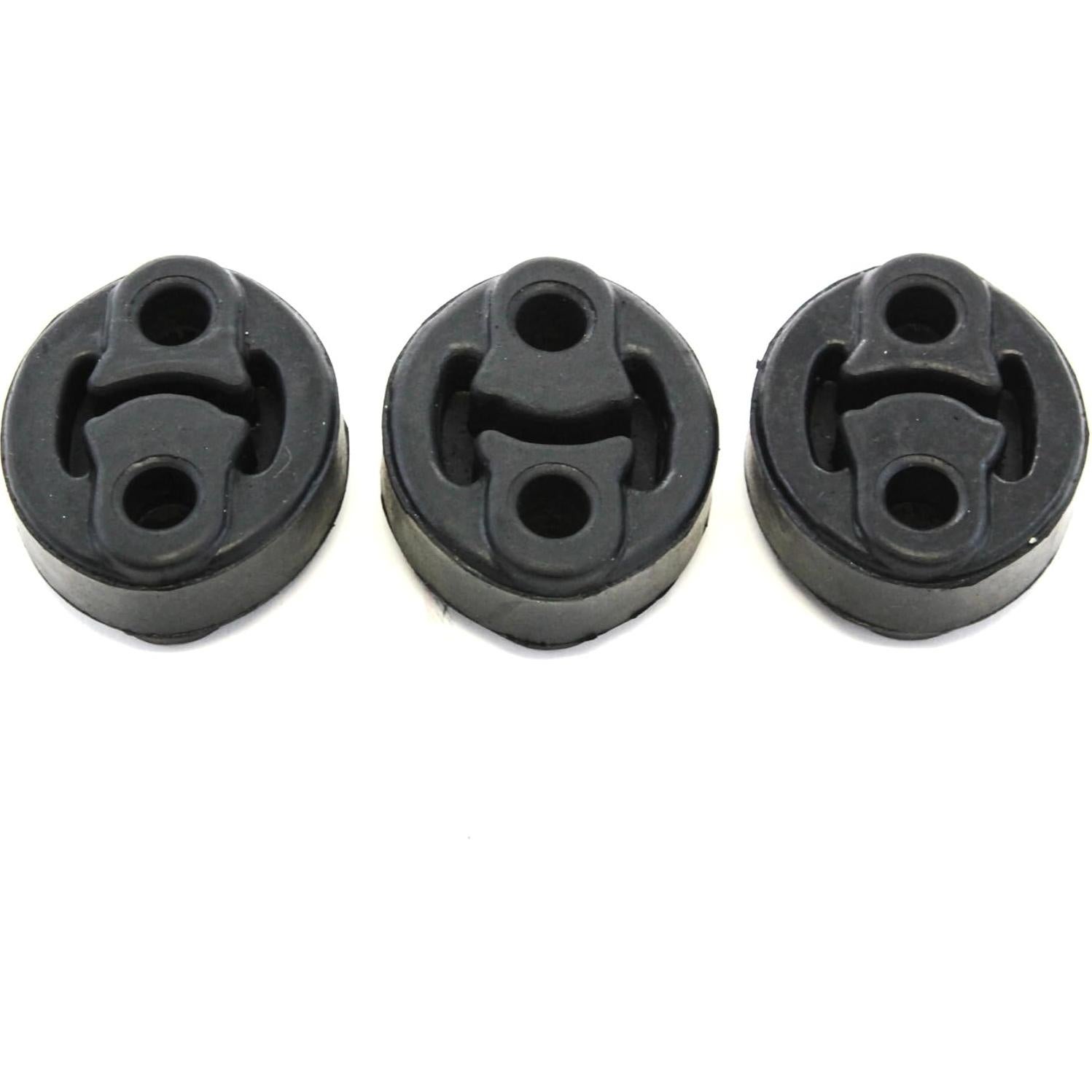 Aisladores de Escape Red Hound Auto 3 Piezas - Compatible Chevrolet, Ford, Honda, Toyota
