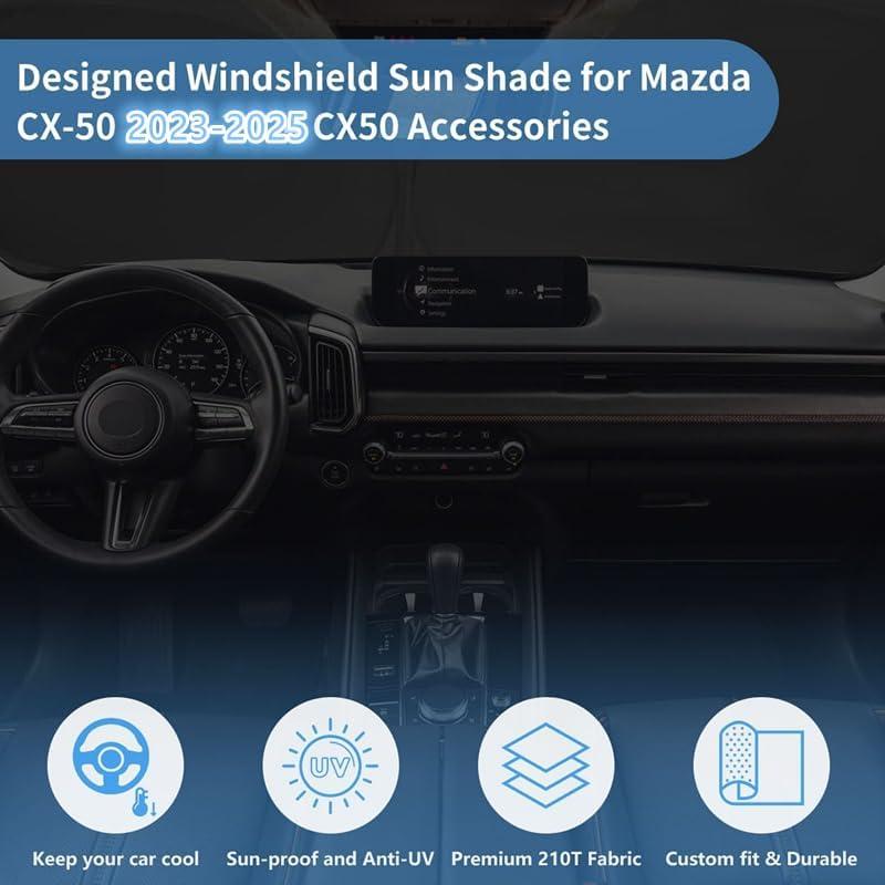 Protector Solar Parabrisas HOHUIGO Mazda CX-50 2023-2025