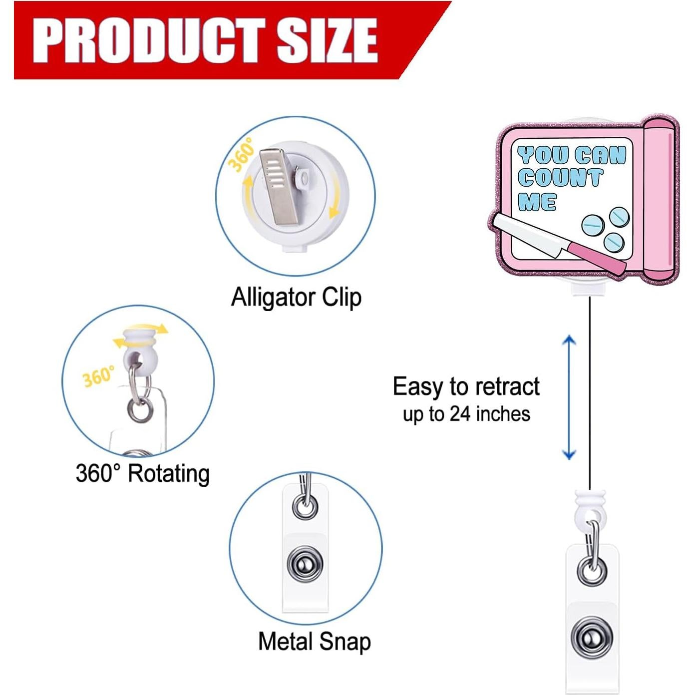 Funda de Insignia Retráctil Tian Zhun 60 cm Acrílico