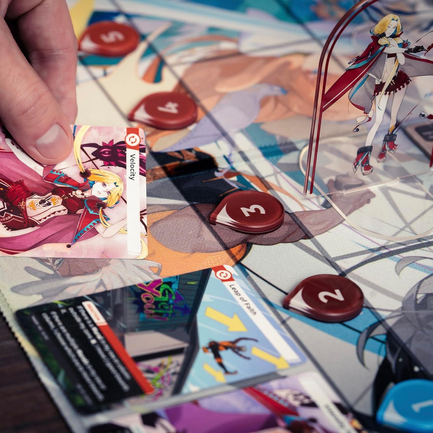 Juego de Mesa Re;ACT Deluxe - 1 vs 1, 28 Figuras Acrílicas