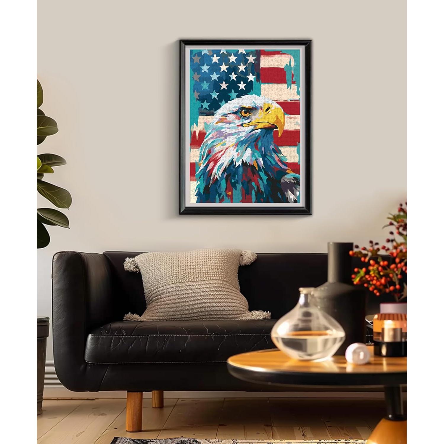 Rompecabezas 1000 Piezas Águila Calva Petrala 70x50 cm