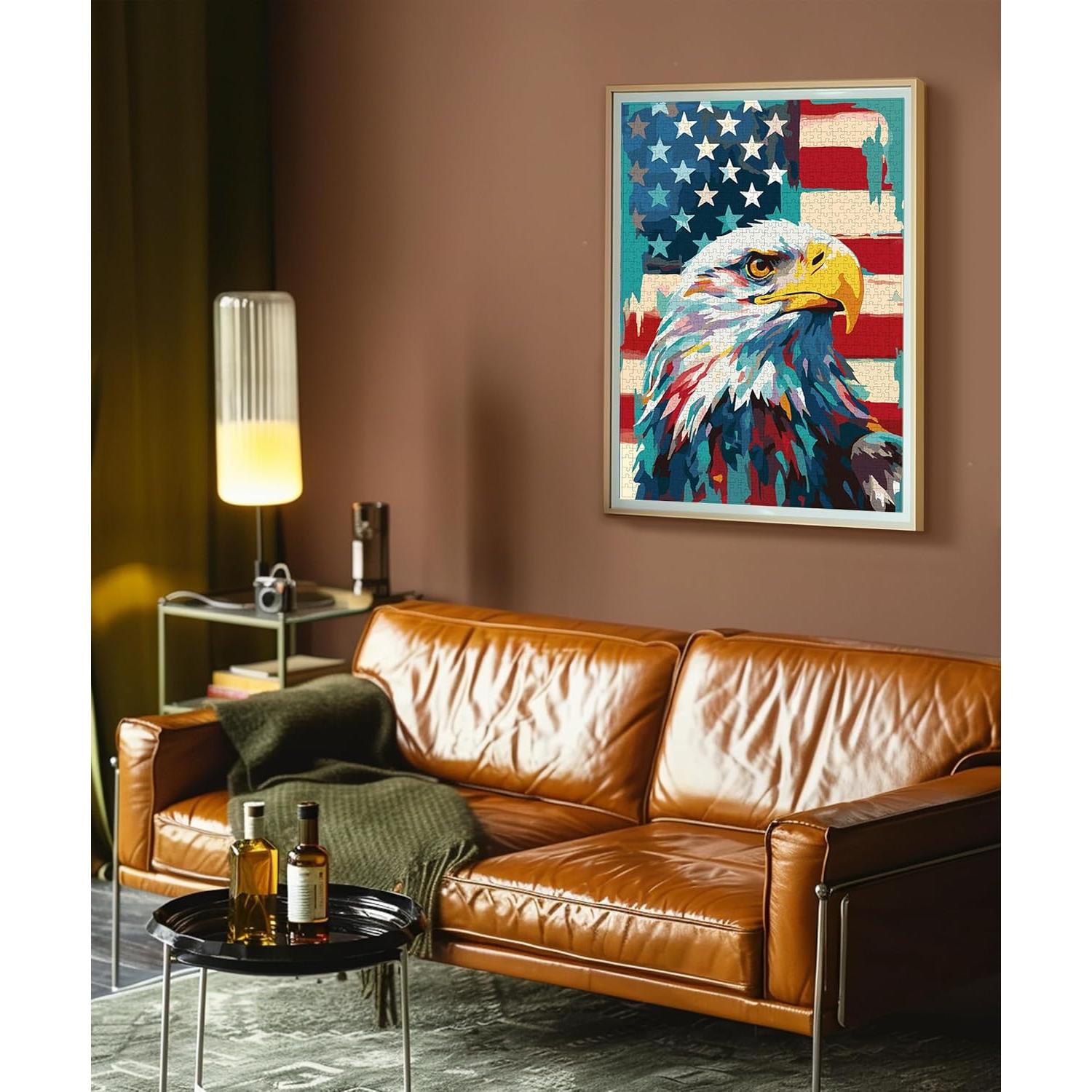 Rompecabezas 1000 Piezas Águila Calva Petrala 70x50 cm