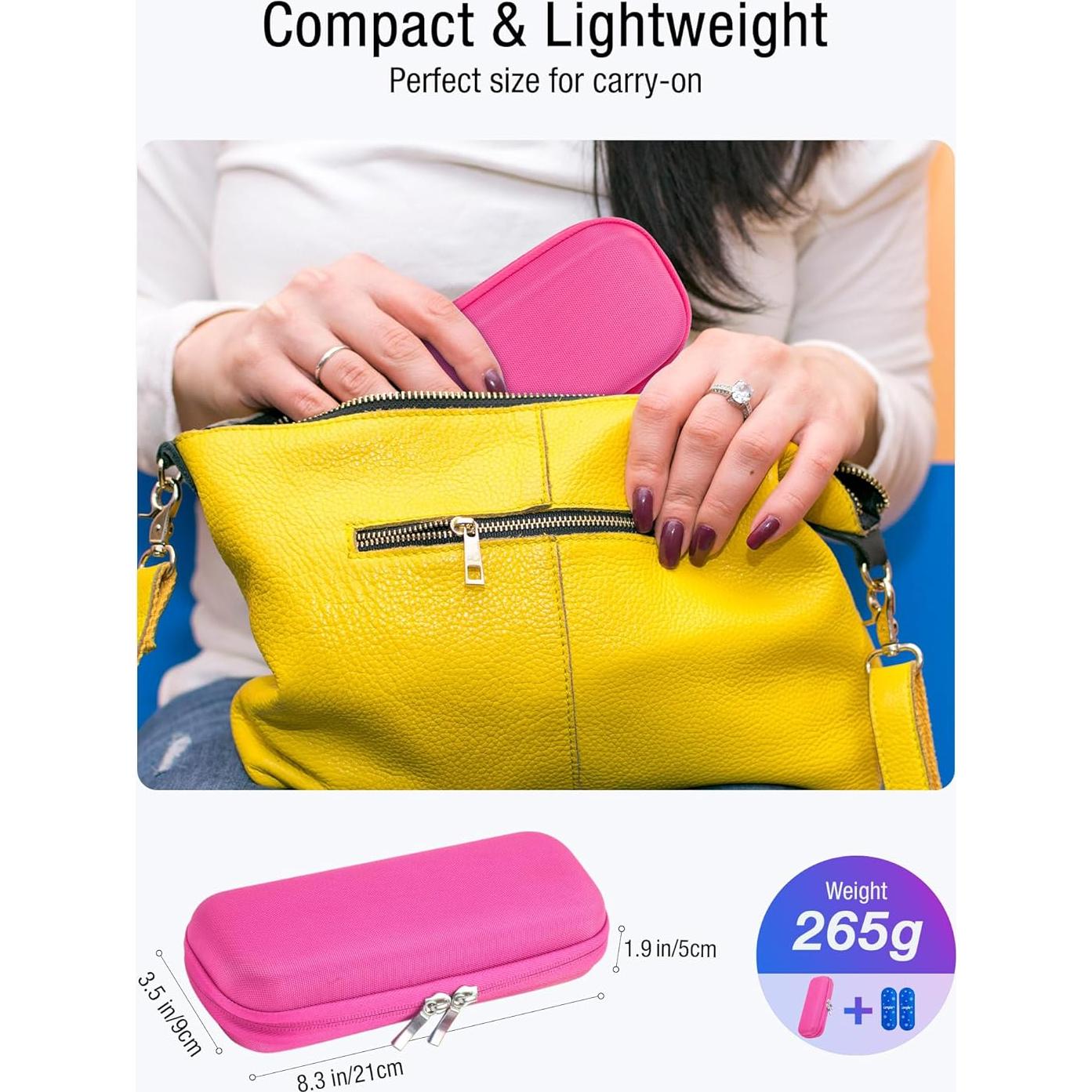 Funda de Viaje para Insulina LengKe con 2 Paquetes de Hielo