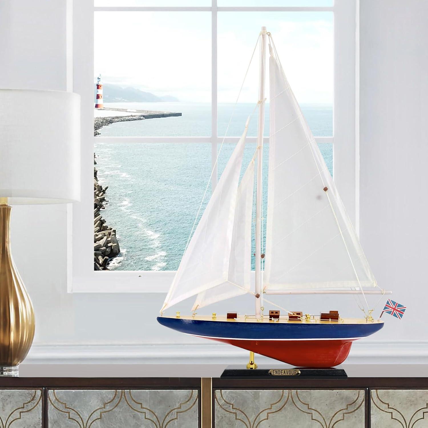 Réplica de Velero de Madera Nautimall Endeavour 48.3 cm