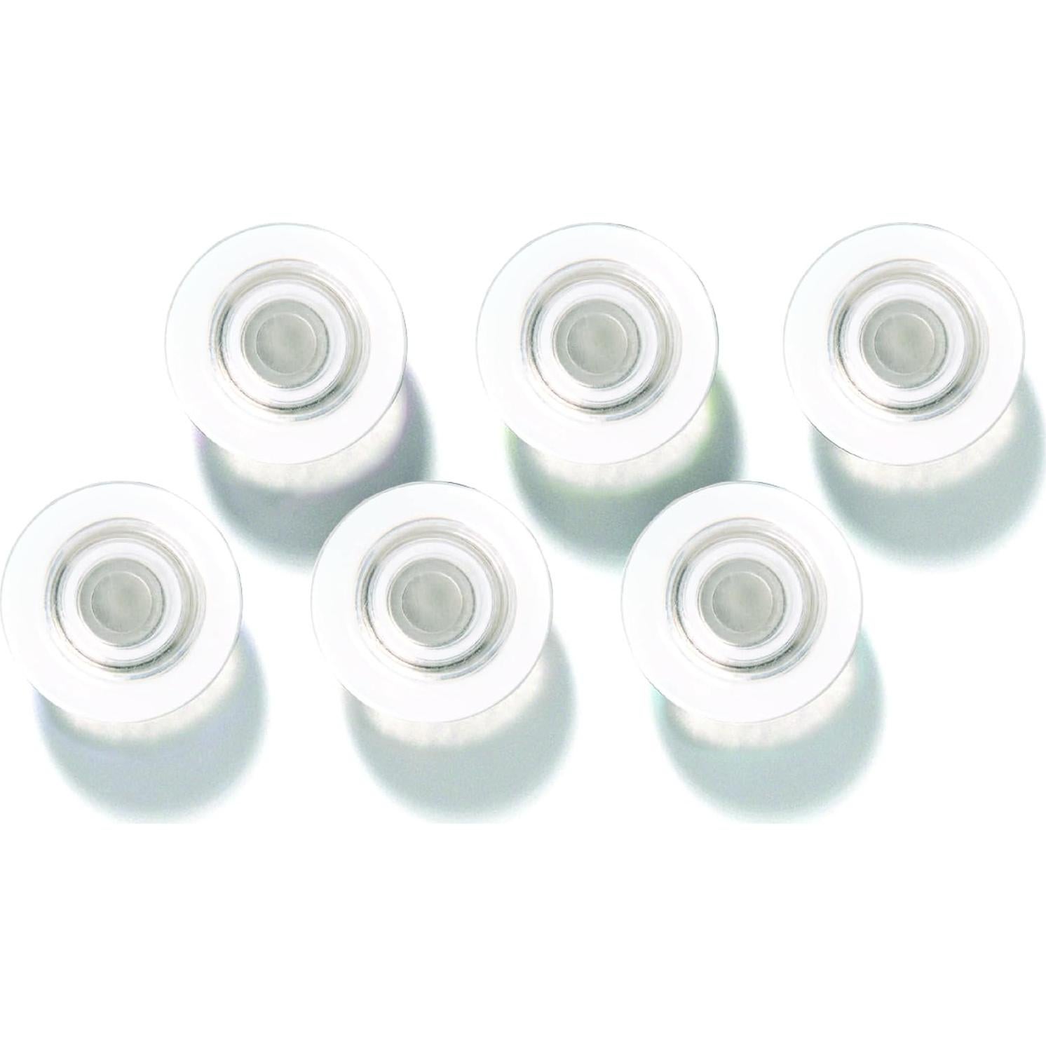 Imanes Fuertes Quartet 85391 para Pizarra de Vidrio, 6 Pzas