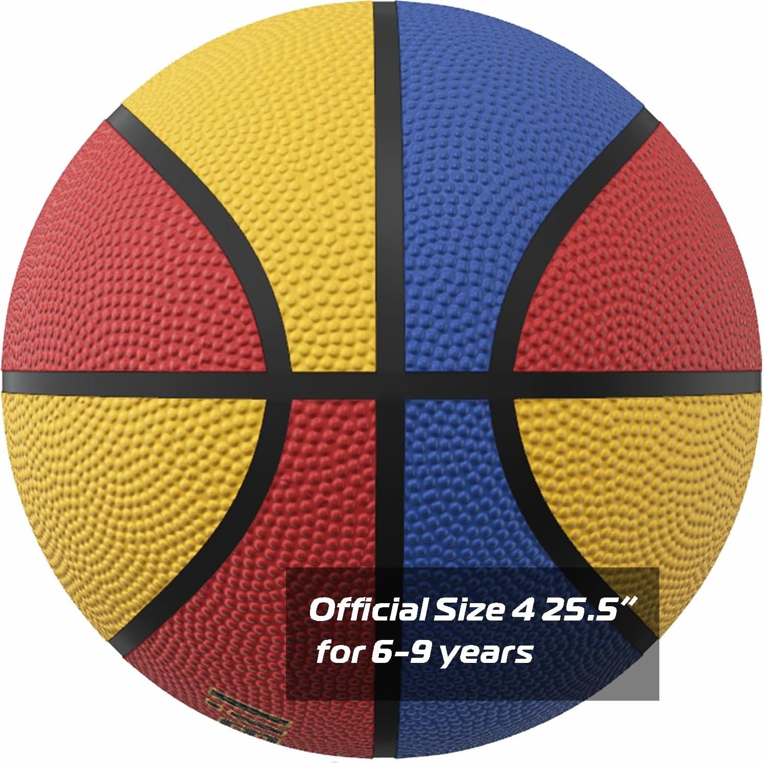 Balón de Baloncesto Longsail Tamaño 4 Goma 25.5" (64.77 cm)