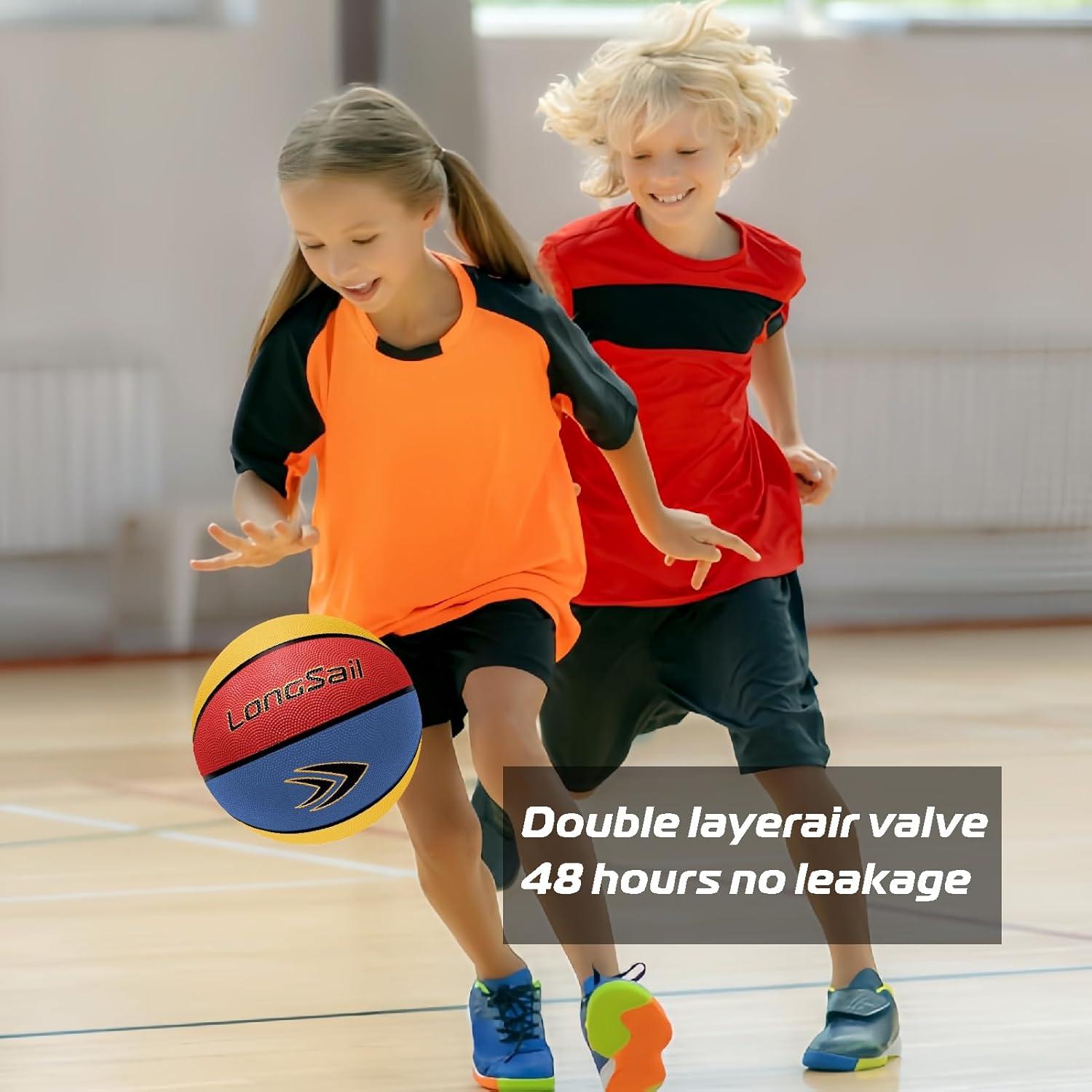 Balón de Baloncesto Longsail Tamaño 4 Goma 25.5" (64.77 cm)