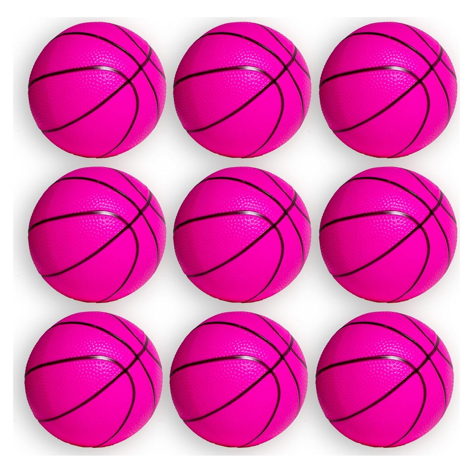 Paquete de 9 balones mini de baloncesto CALI KIWI PROS