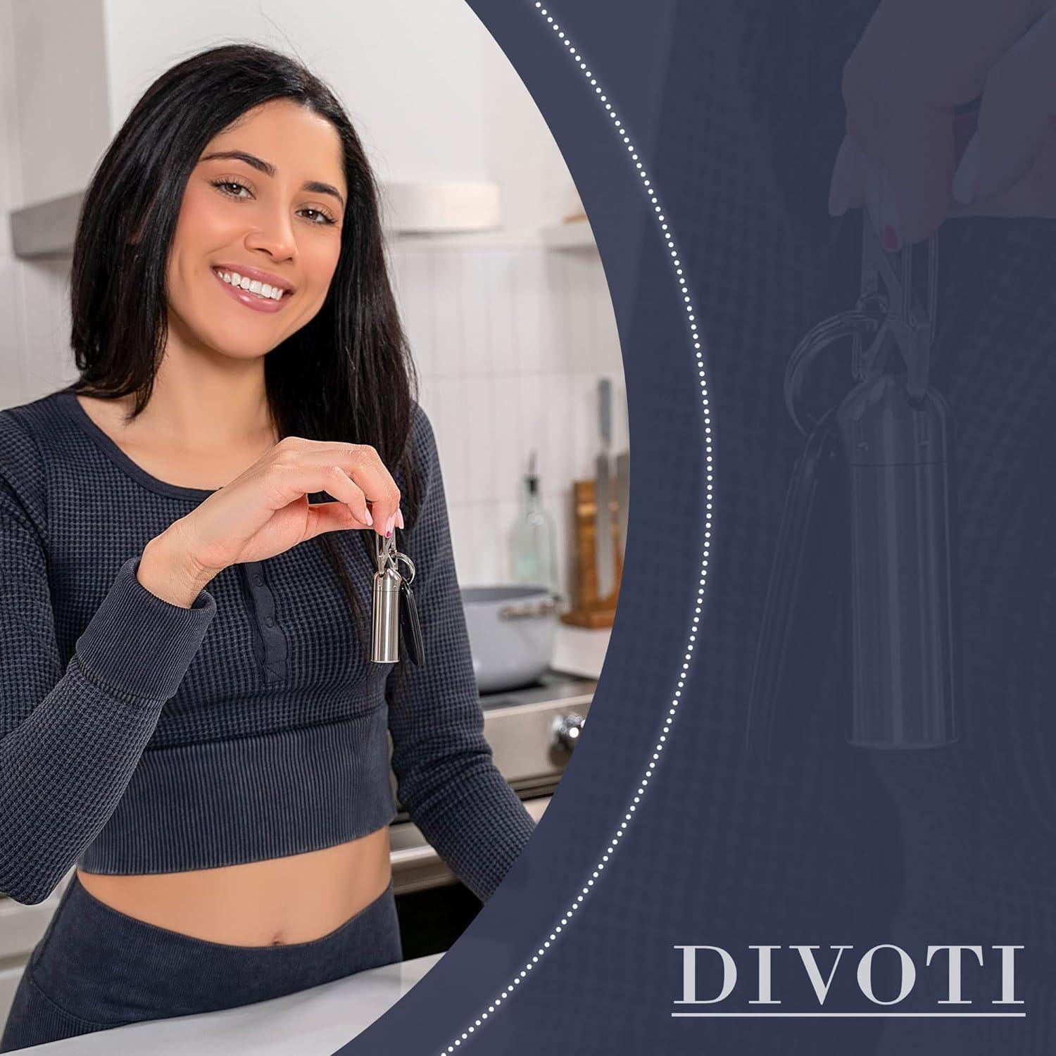 Divoti Portátil CNC Acero Inoxidable Pastillas Emergencia Grande