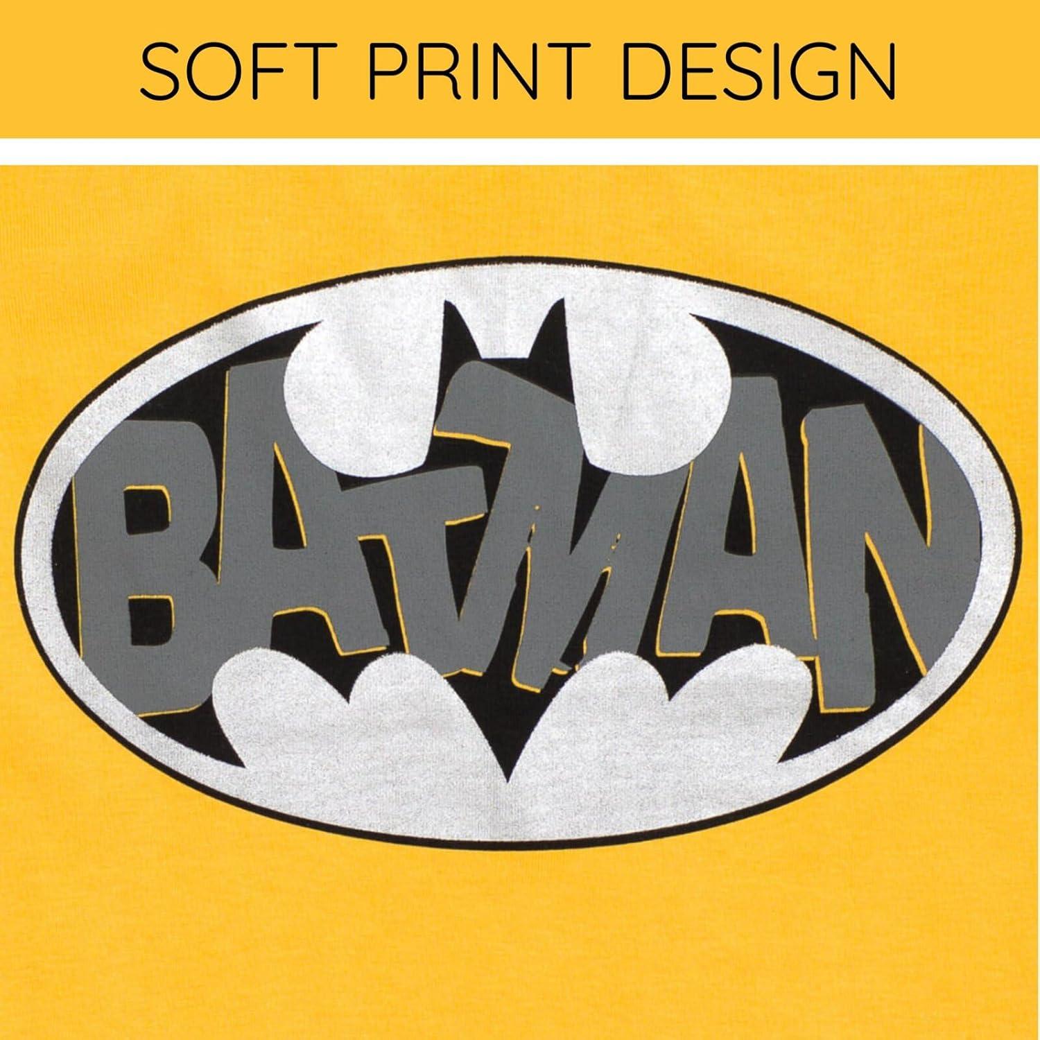 Conjunto camiseta y pantalones cortos Batman Superman 2T