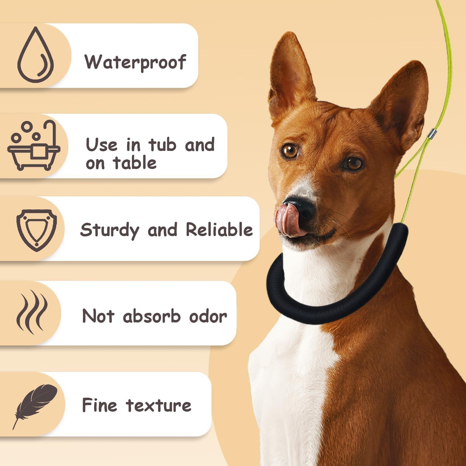 Lazos de Aseo para Mascotas HhiMyOct - 2 PCS, 54.6cm y 63cm