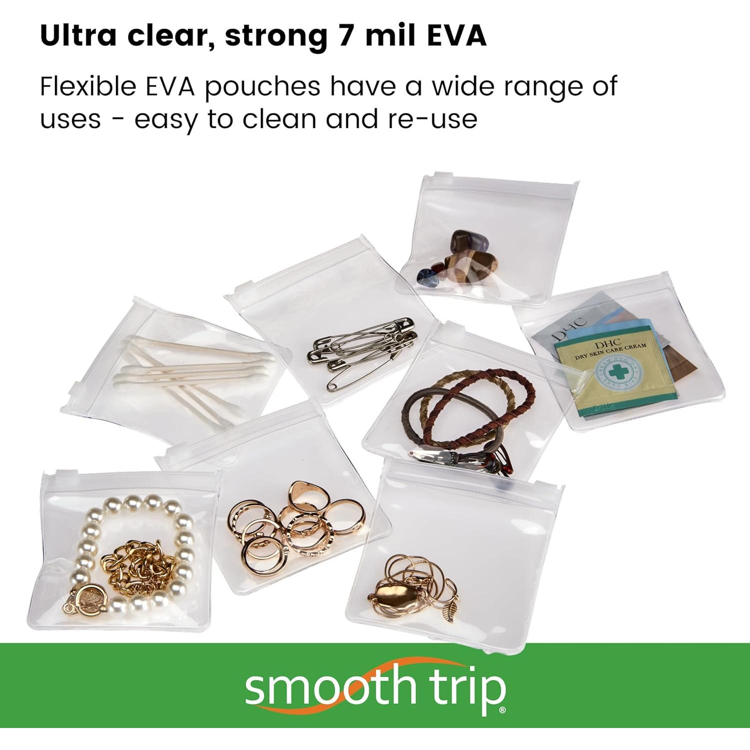 Bolsas de Pastillas Smooth Trip - 24 Reutilizables 8.26x8.89cm