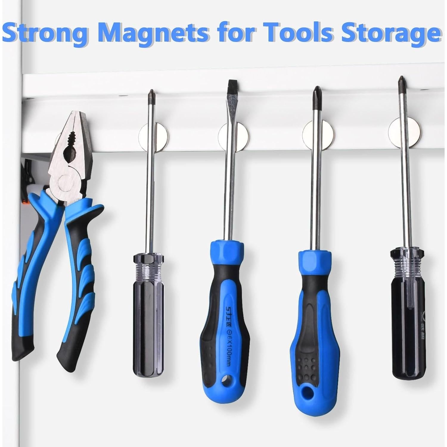 Imán de Neodimio Keukenket 20x3mm 25 Piezas Fuerte