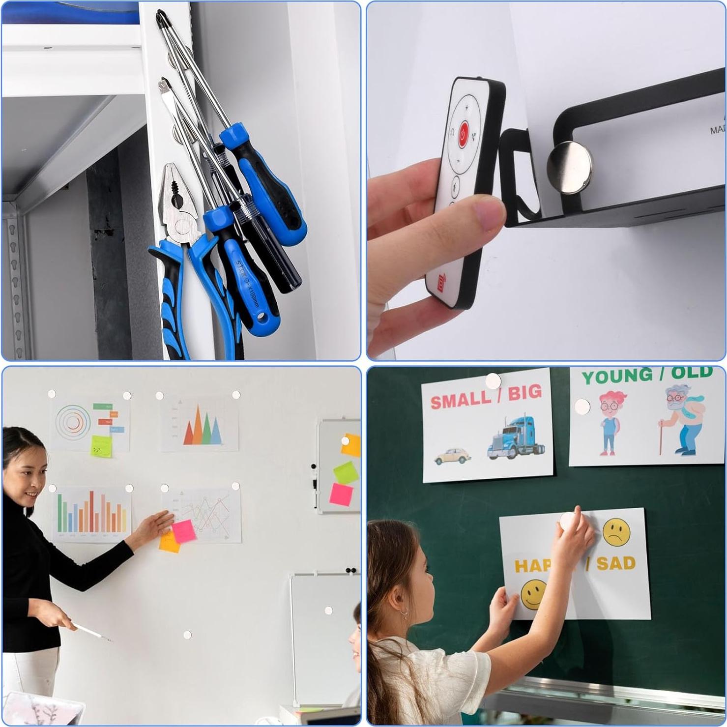 Imán de Neodimio Keukenket 20x3mm 25 Piezas Fuerte