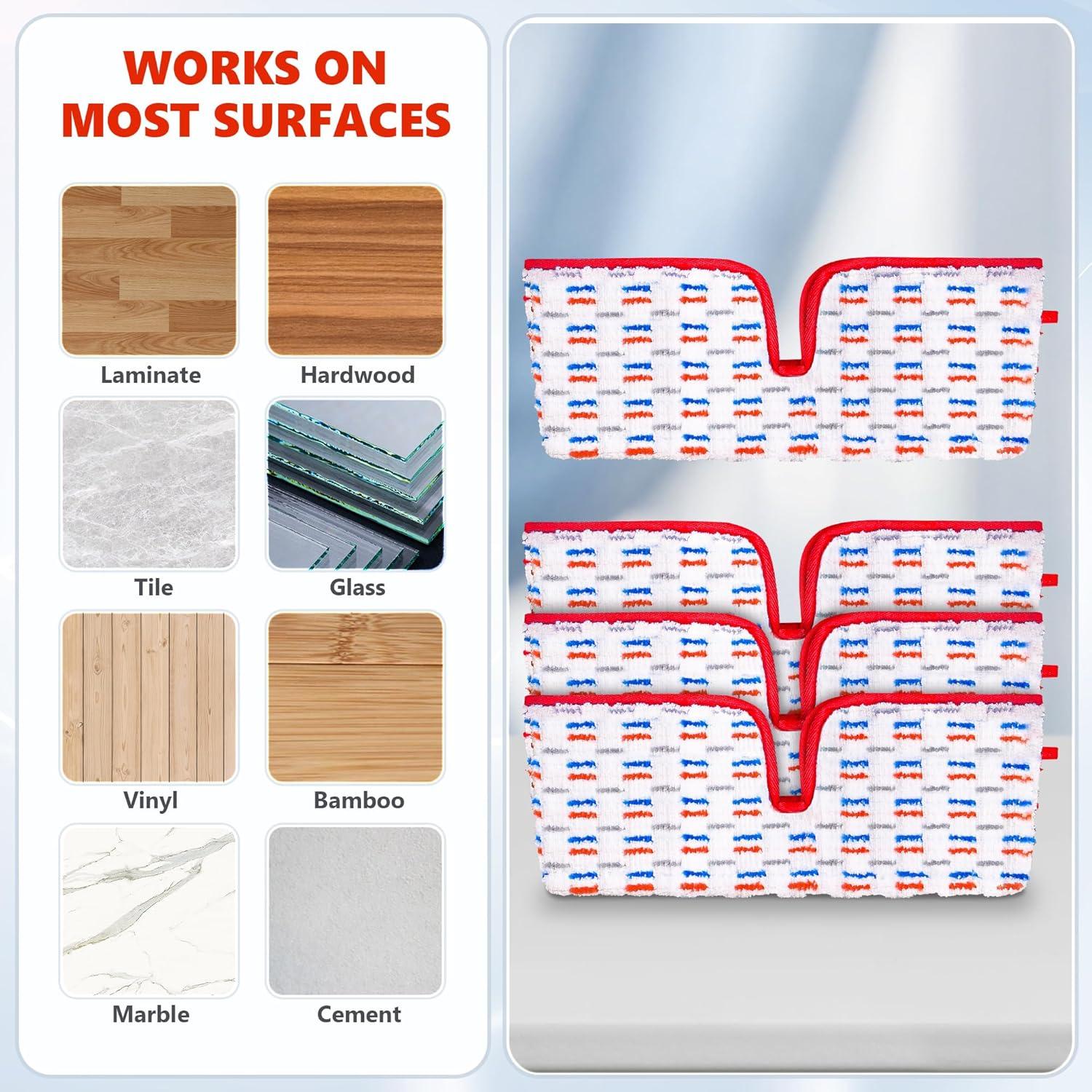 Almohadillas de Recambio Microfibra O-Cedar ProMist MAX 4 Pzas