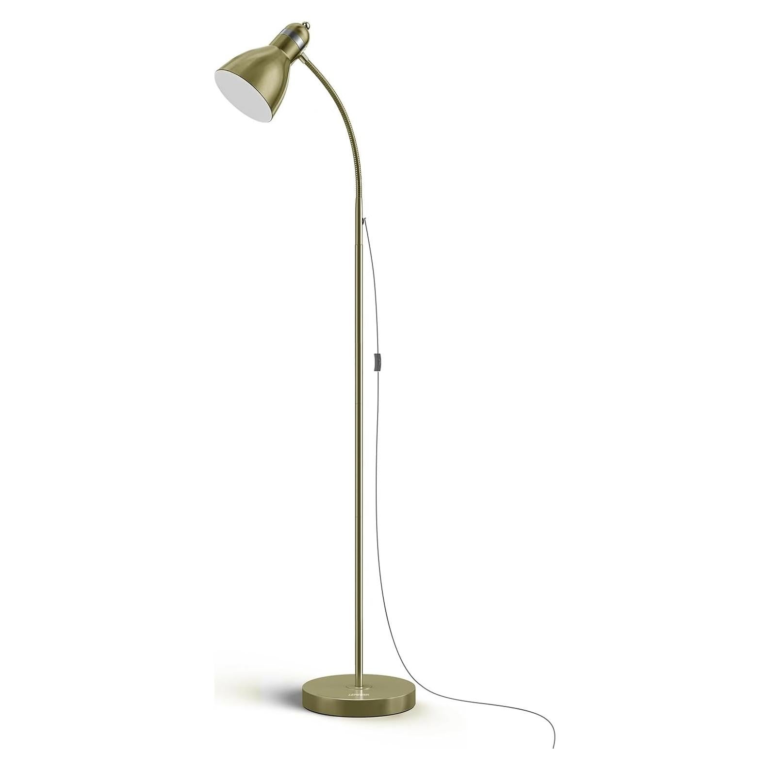 Lámpara de Pie LEPOWER UF2012 Ajustable Bronce 147cm