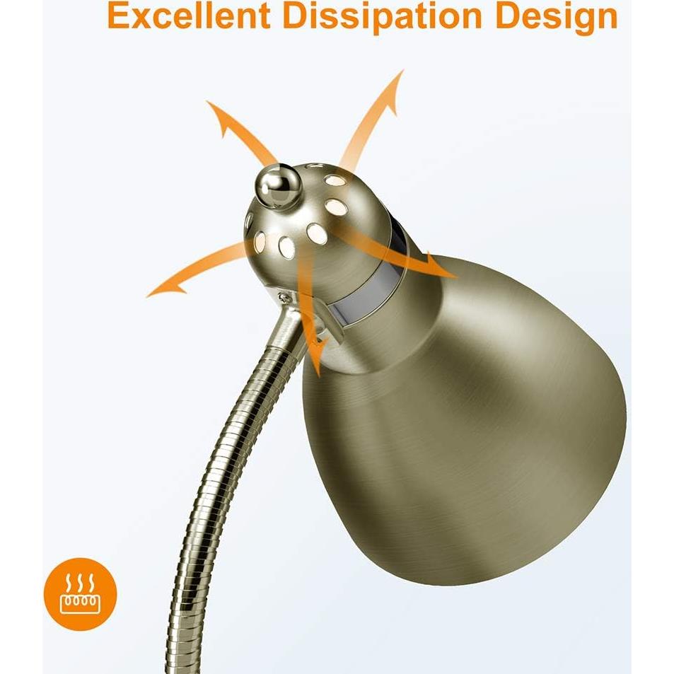 Lámpara de Pie LEPOWER UF2012 Ajustable Bronce 147cm