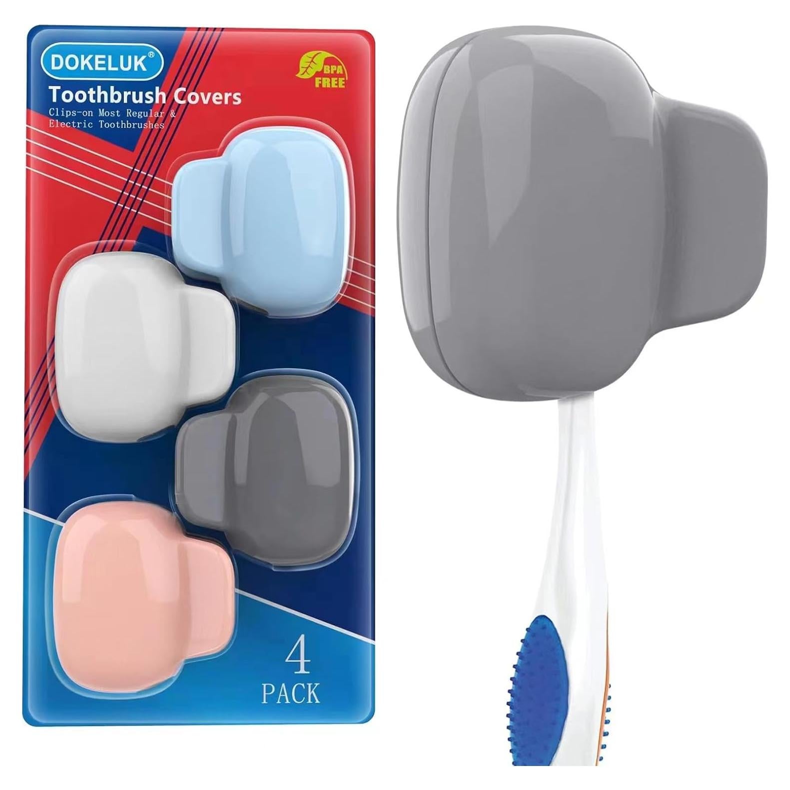 Cubiertas de Cepillo de Dientes Pack Familiar 8 Unidades - Plástico