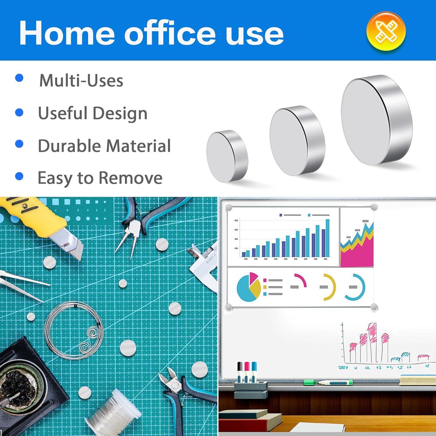 Imanes Neodimio TRYMAG 400 Pcs 3 Tamaños para Manualidades