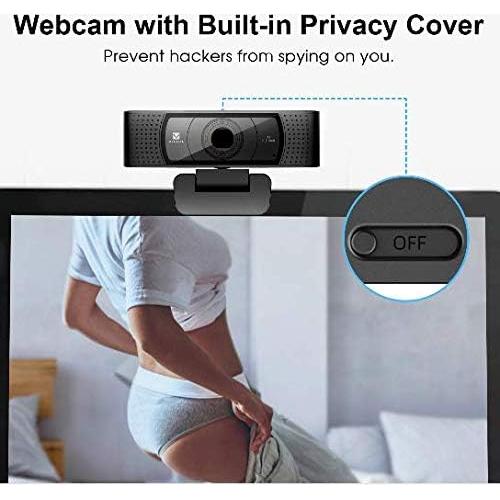 Cámara Web HD 1080P Vitade 928A con Micrófono y Cubierta