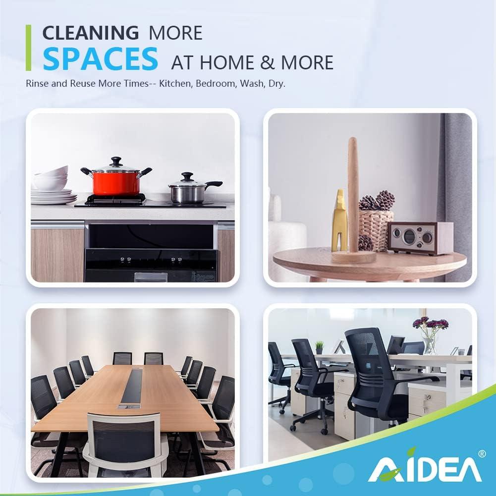 Toallitas de Limpieza AIDEA Reutilizables 40 Unidades 30x60cm