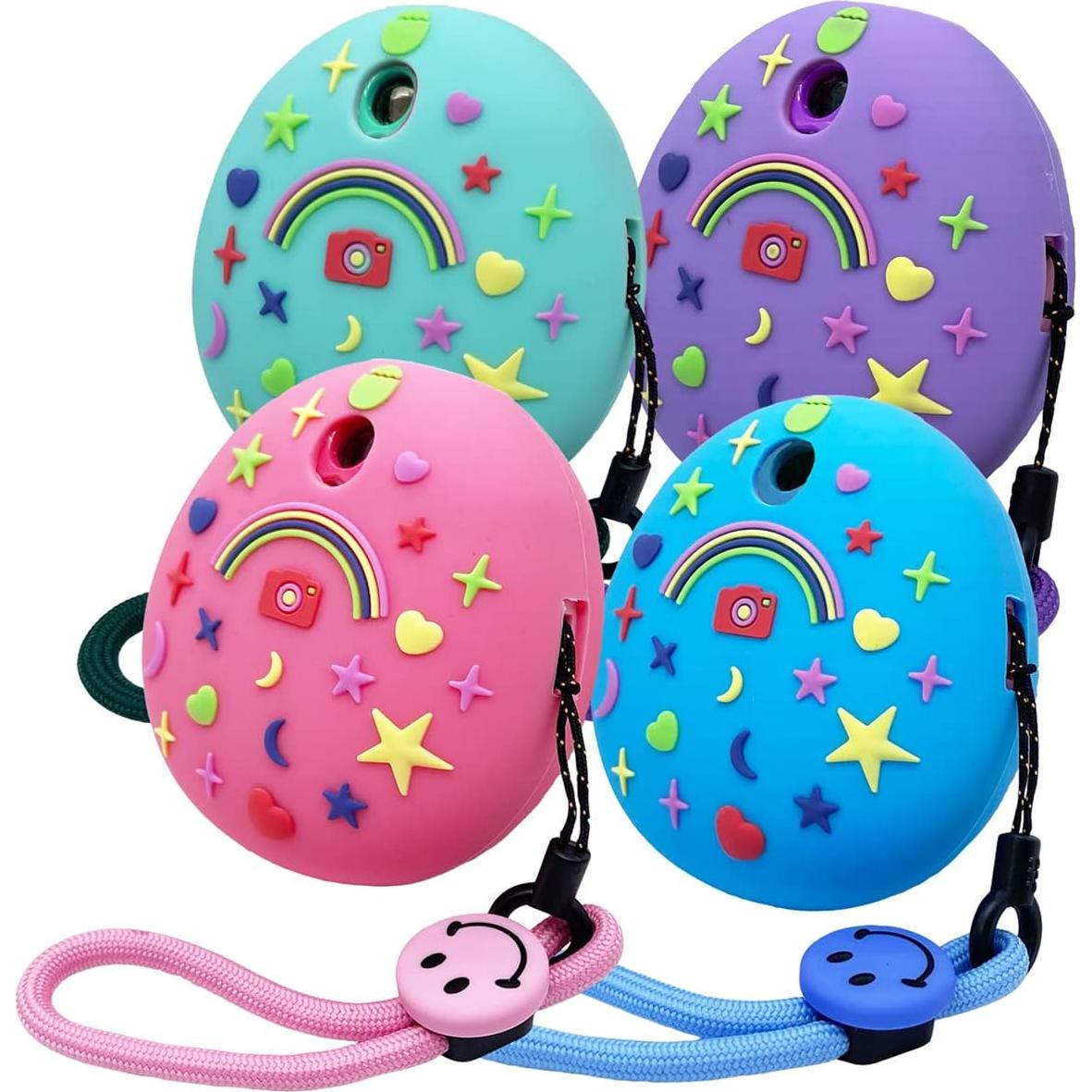 Funda Dura JCHPINE y Cubierta Silicona para Tamagotchi Pix