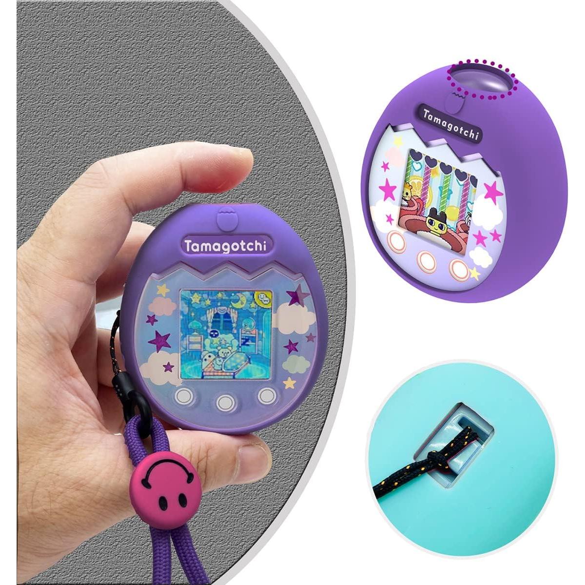 Funda Dura JCHPINE y Cubierta Silicona para Tamagotchi Pix
