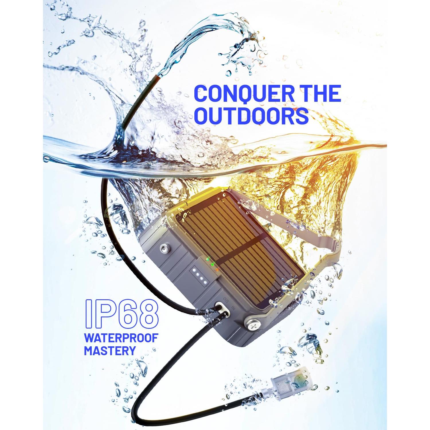 Sistema de Riego por Goteo Solar ZOTIKA 2 Plantas Gris