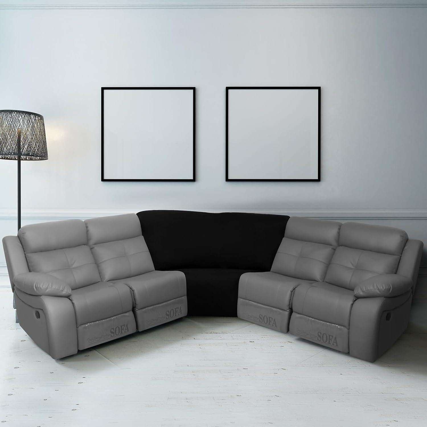 Funda de Sofá Esquinera Weysat Antideslizante Seda de Leche