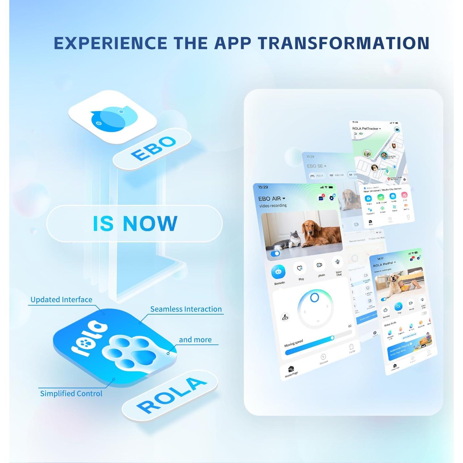 Cámara de Seguridad Enabot EBO SE 1080P Inalámbrica 360°
