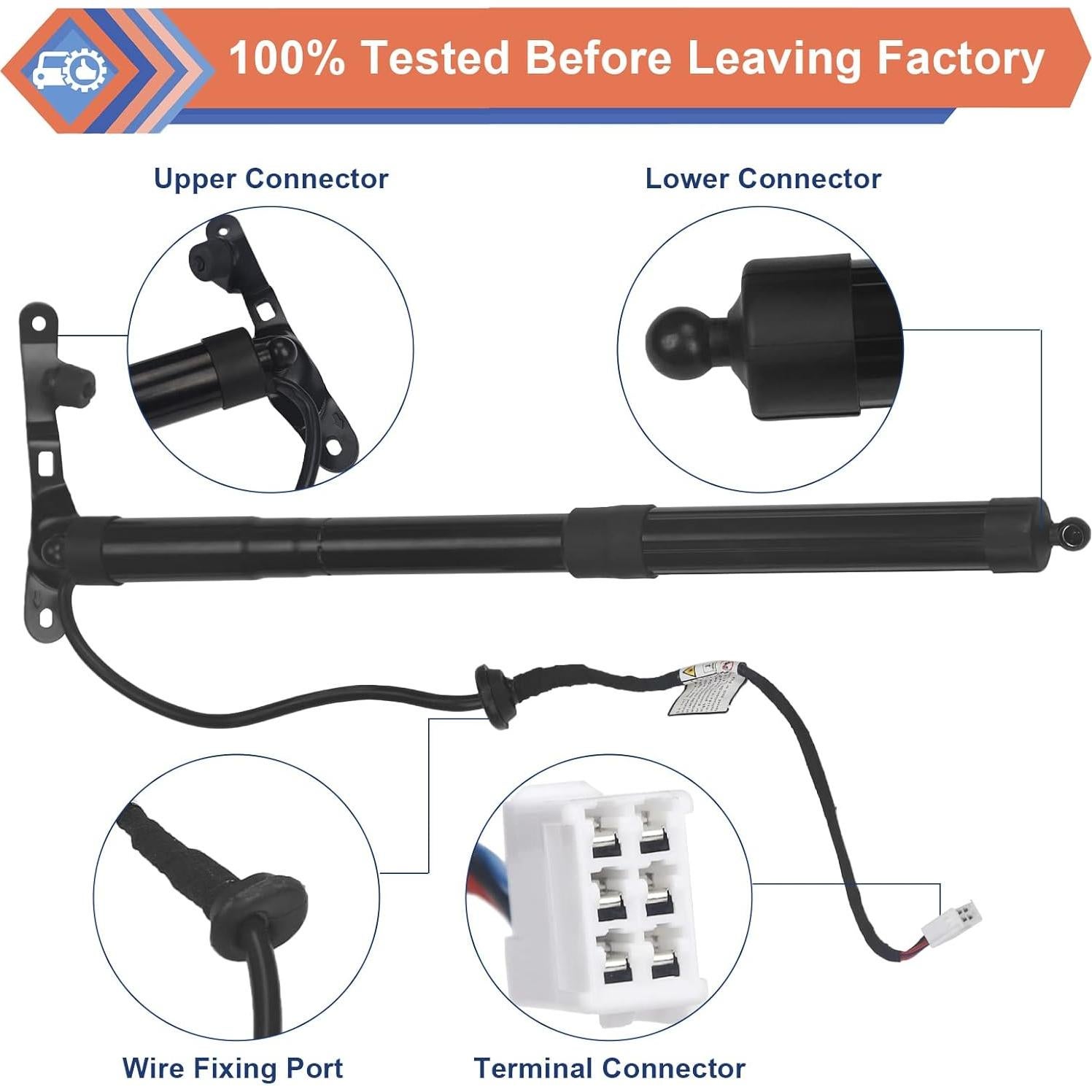 Soporte Elevación Eléctrico Maletero Izquierdo ZONFANT RAV4 2013-2018