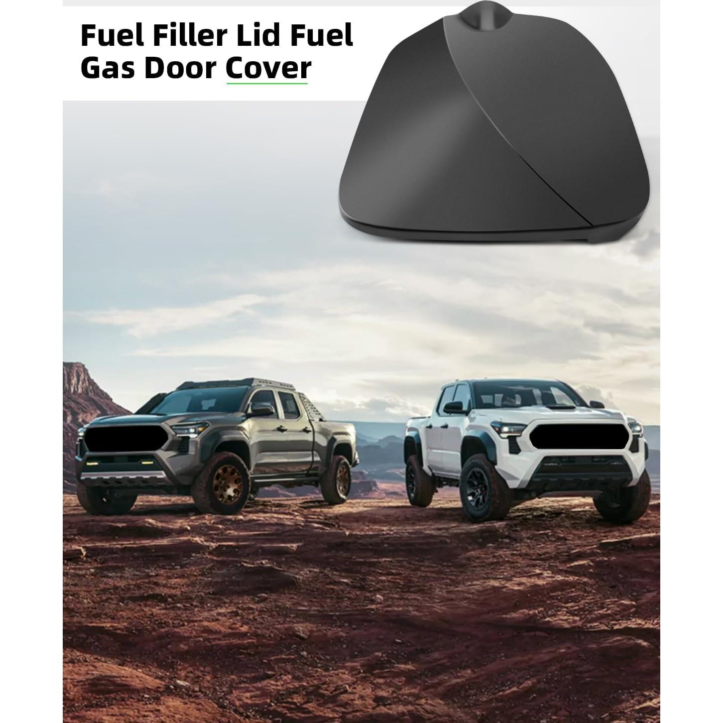 Cubierta de Tapa de Combustible Quaneguzy para Toyota Tacoma 2016-2023