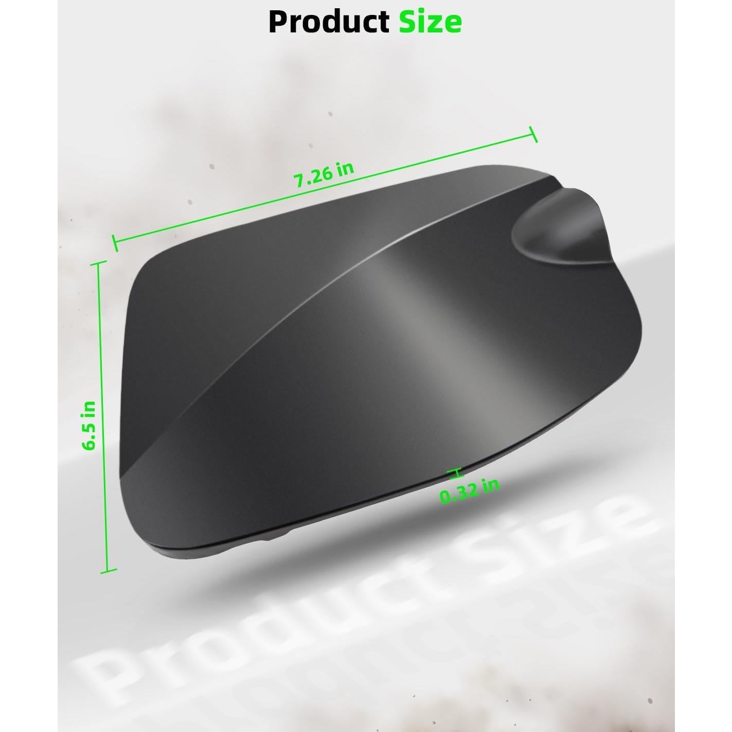 Cubierta de Tapa de Combustible Quaneguzy para Toyota Tacoma 2016-2023