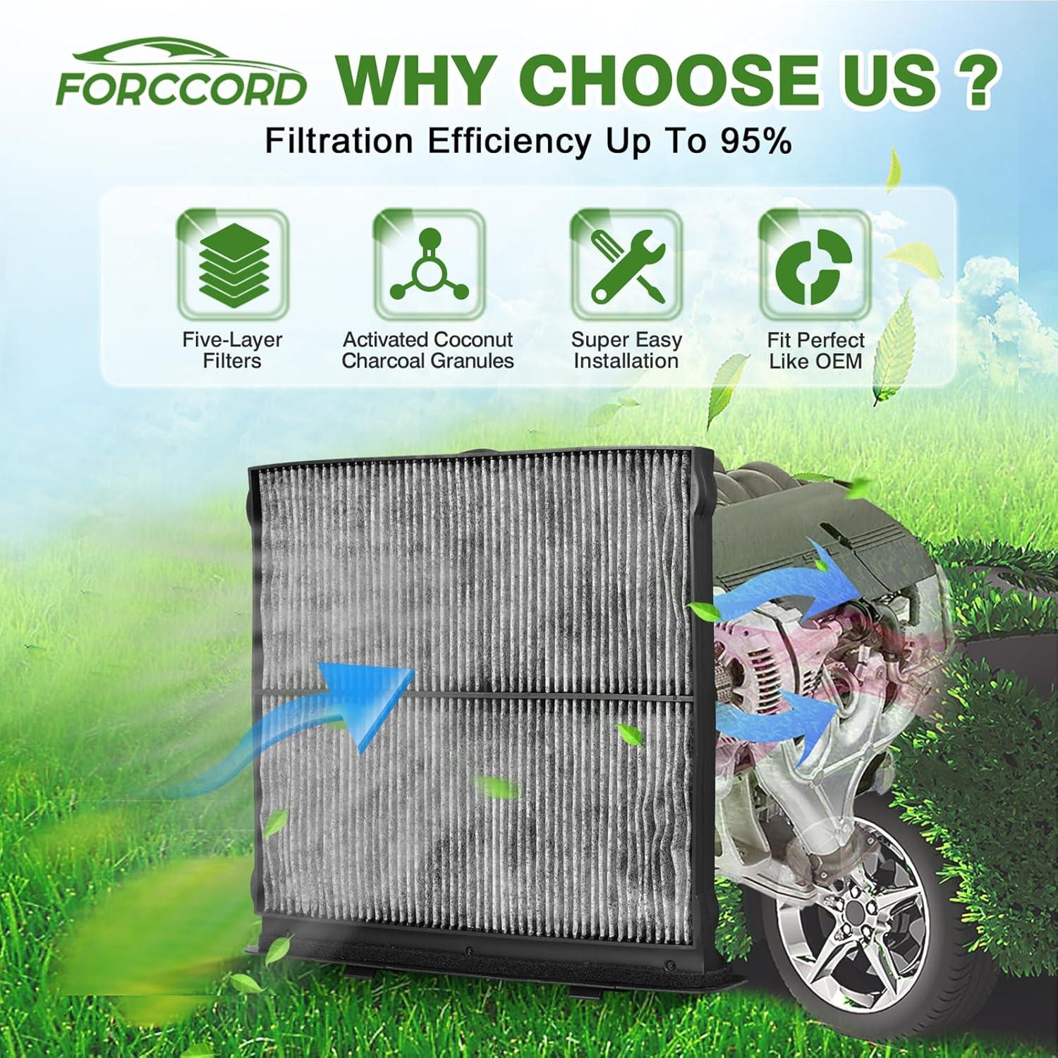 Filtro de aire de cabina Forccord 2019-2026 para Subaru